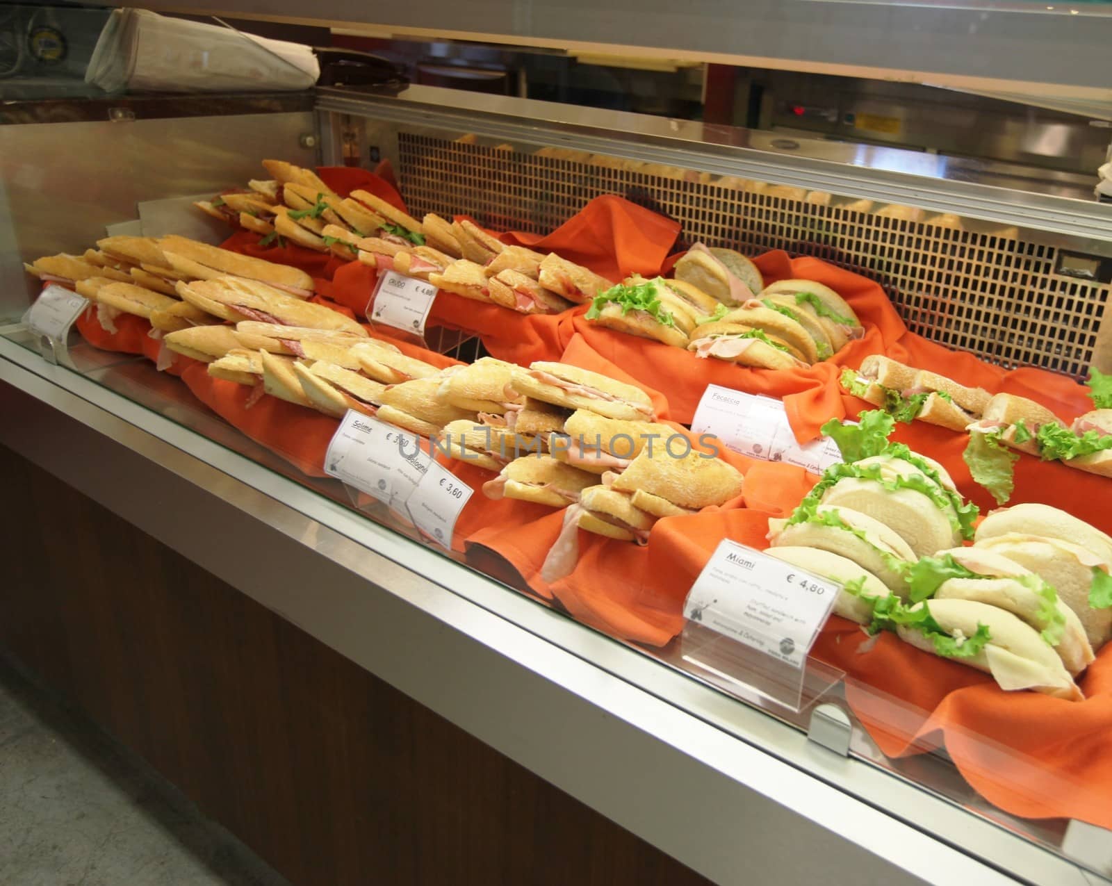 Sandwiches at Tuttofood 2013, Milano World Food Exhibition.
