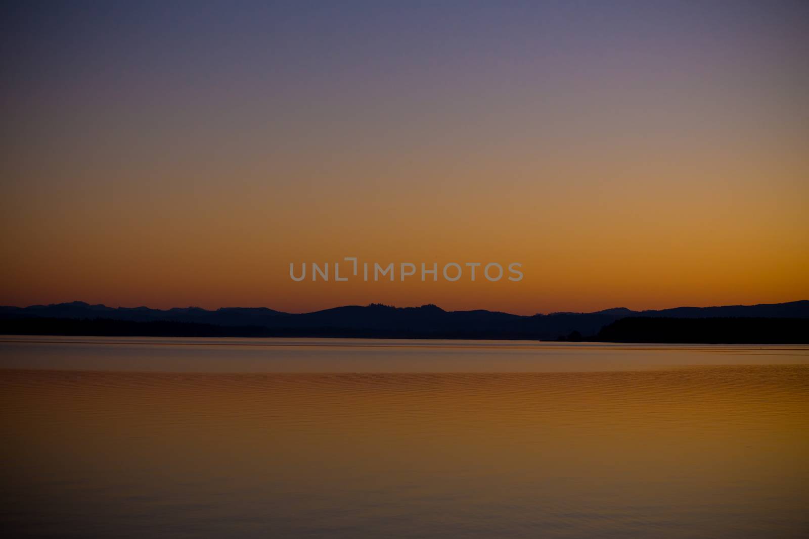 Dusk Sunset Landscape and Water by joshuaraineyphotography
