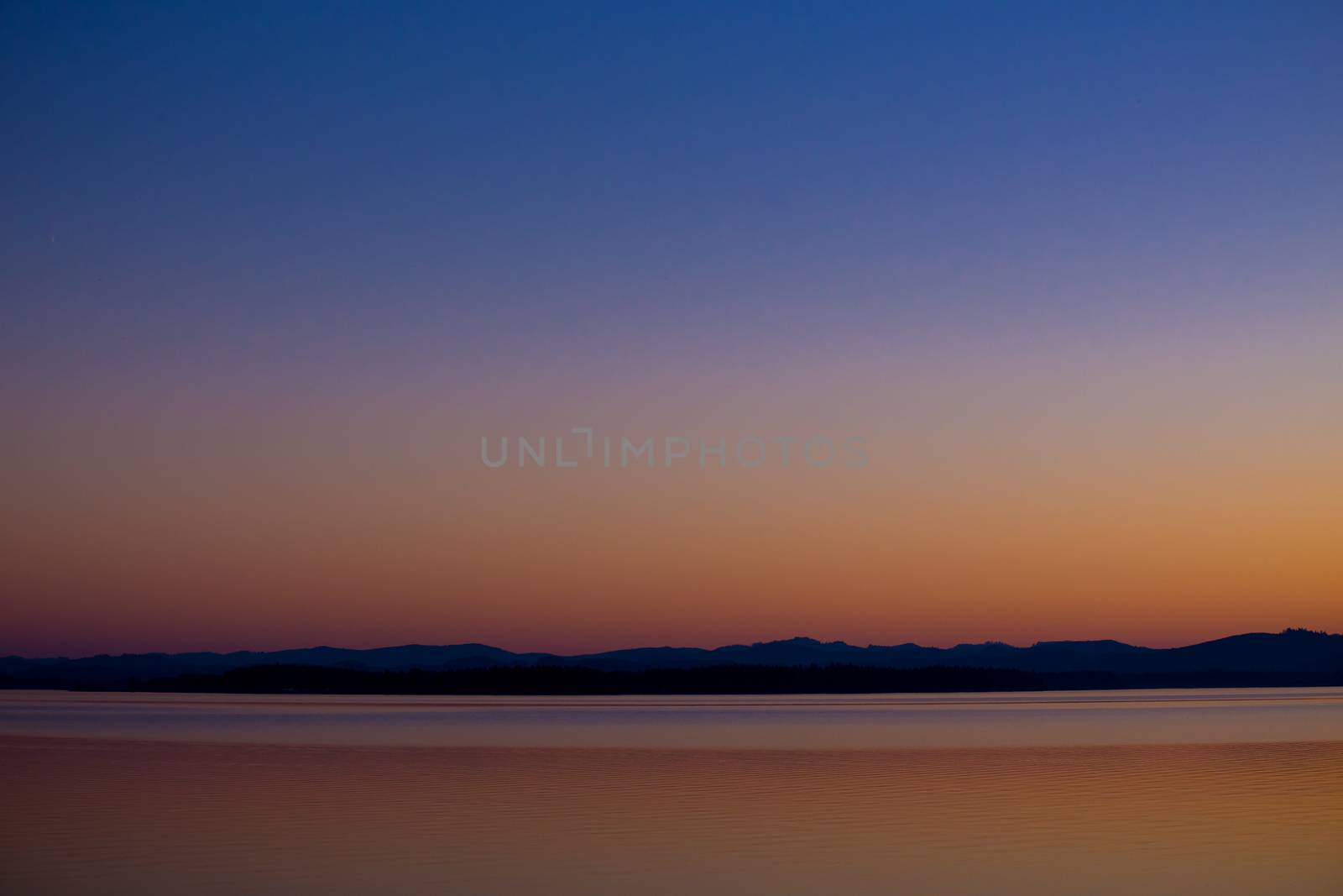 Dusk Sunset Landscape and Water by joshuaraineyphotography