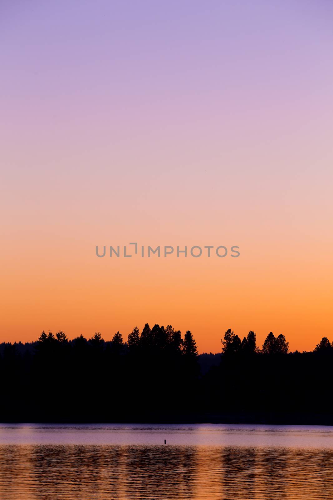 Dusk Sunset Landscape and Water by joshuaraineyphotography