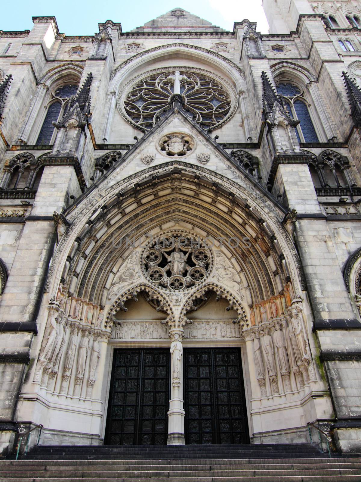 Manhattan, New York city, USA - Sep 2009: Cathedral of St. John