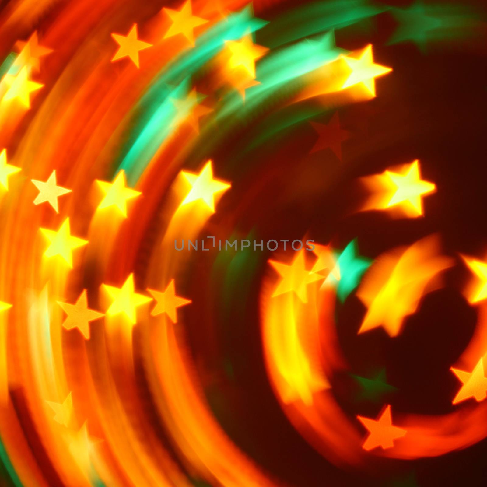 abstract disco  colored stars motion background