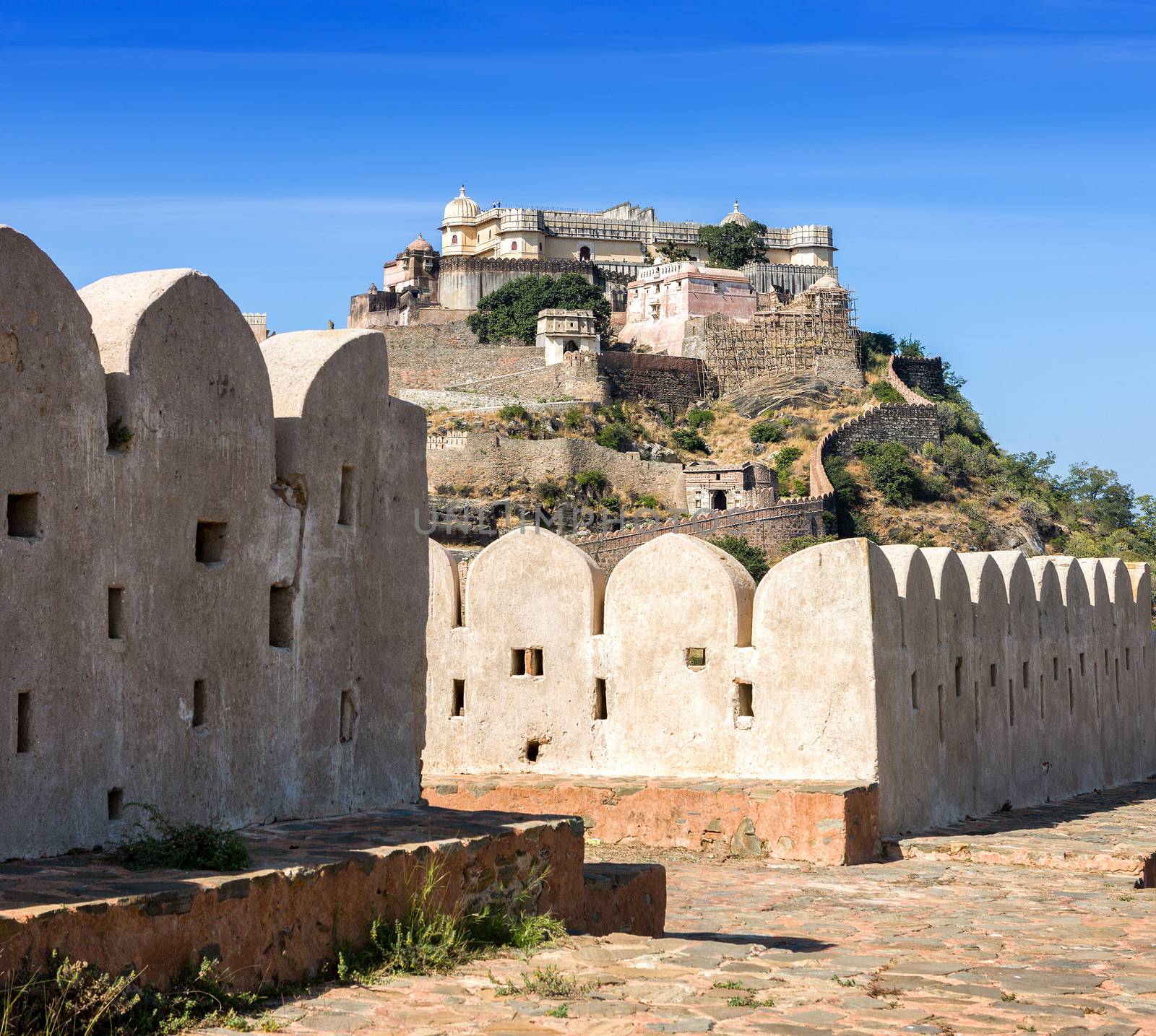 Kumbhalgarh fort, Rajasthan, India by vladimir_sklyarov