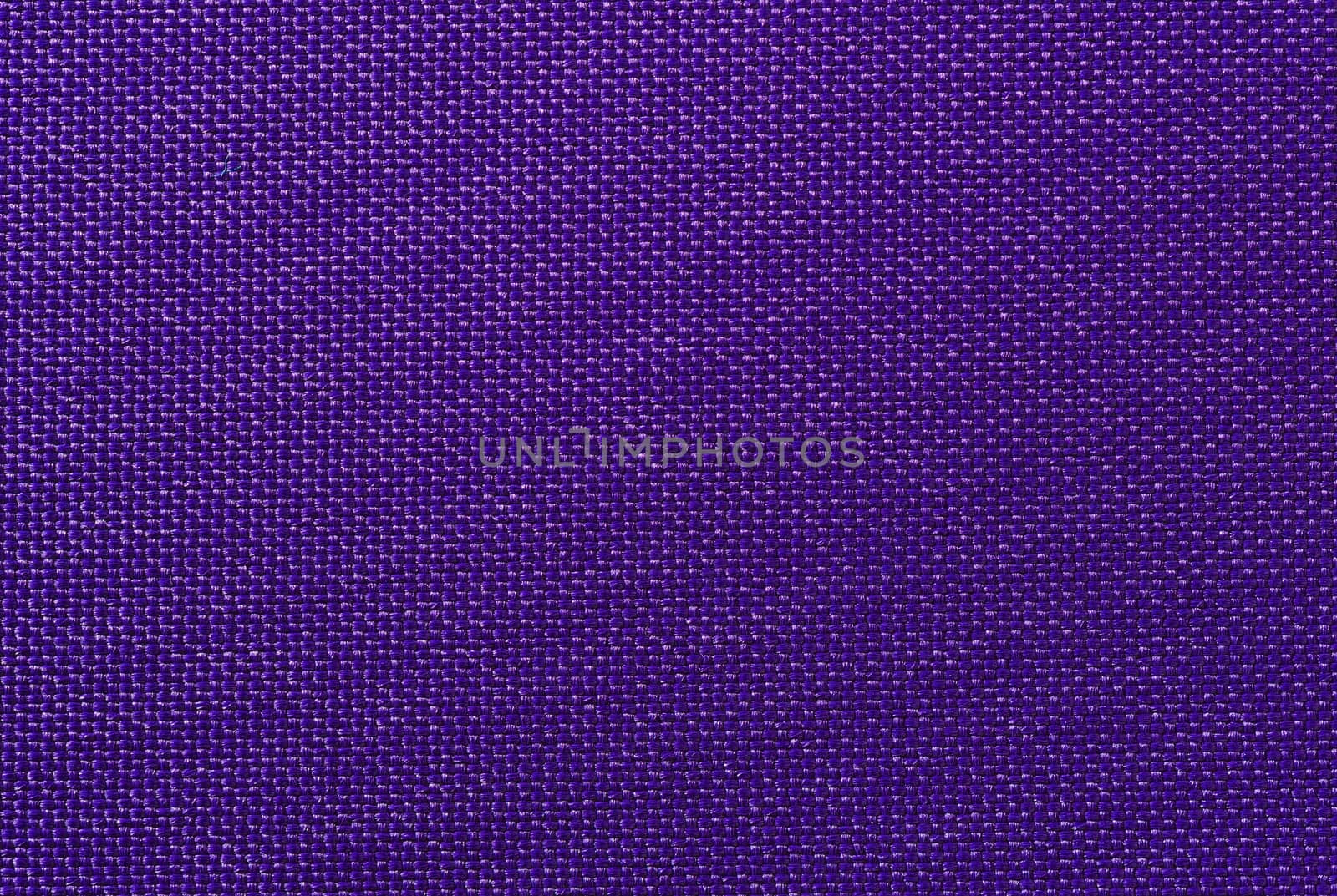 Weaved textile background on violet base