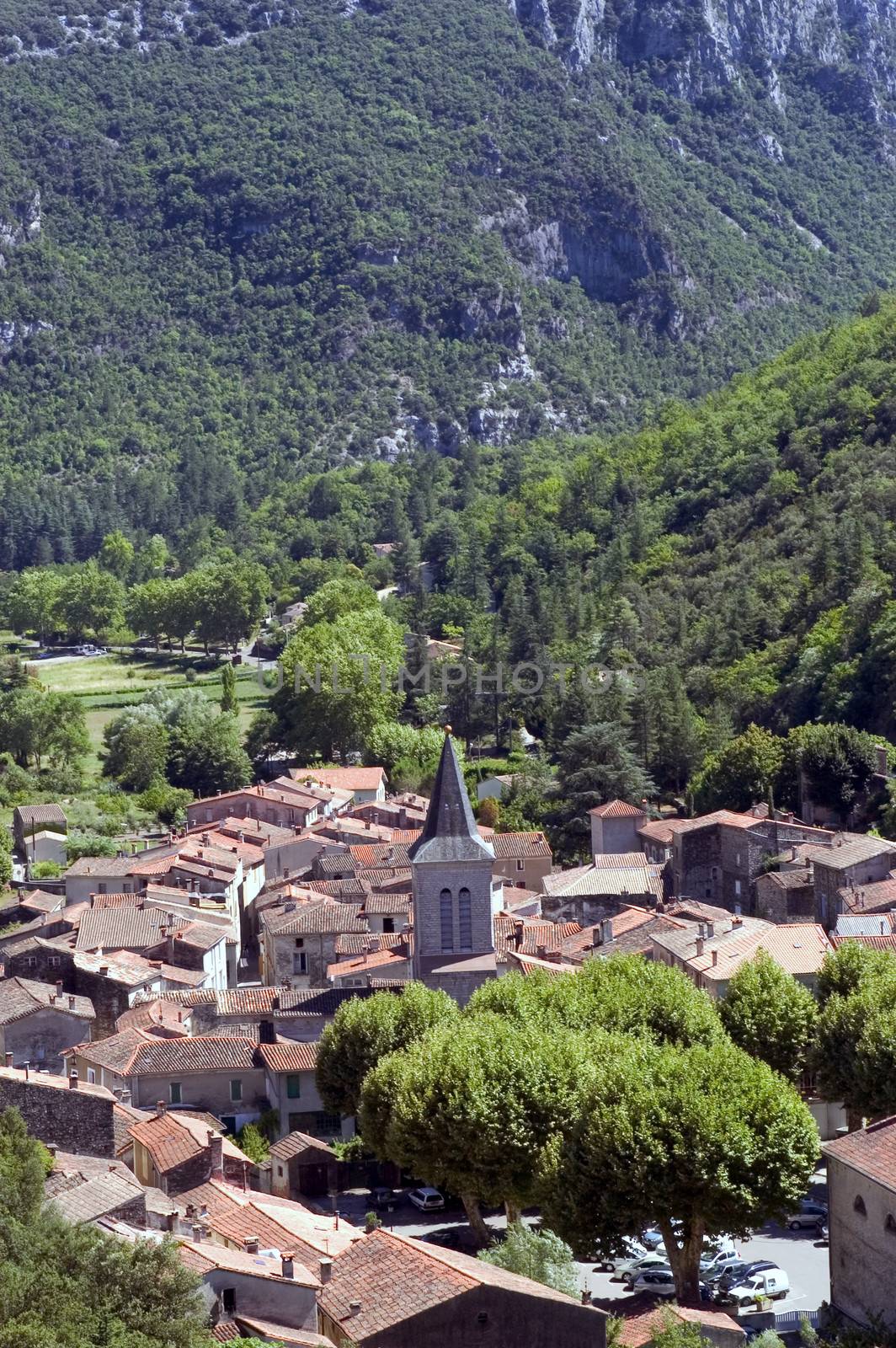 Navacelles, French natural heritage site of humanity by UNESCO