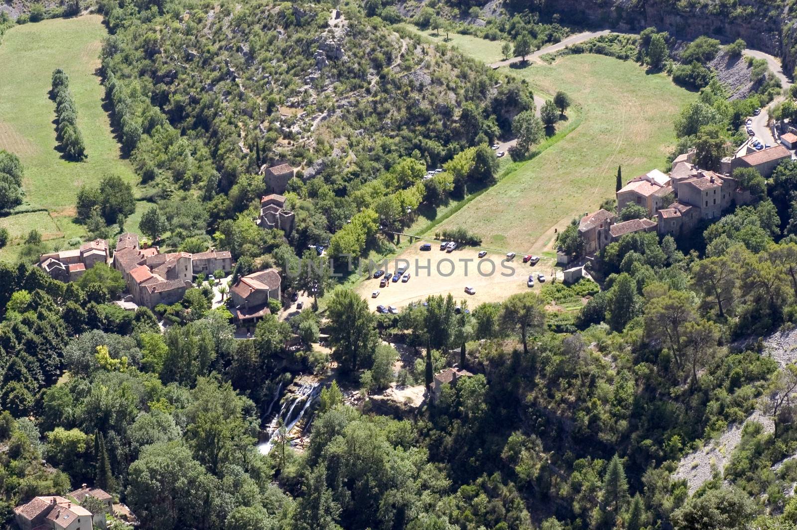 Navacelles, French natural heritage site of humanity by UNESCO