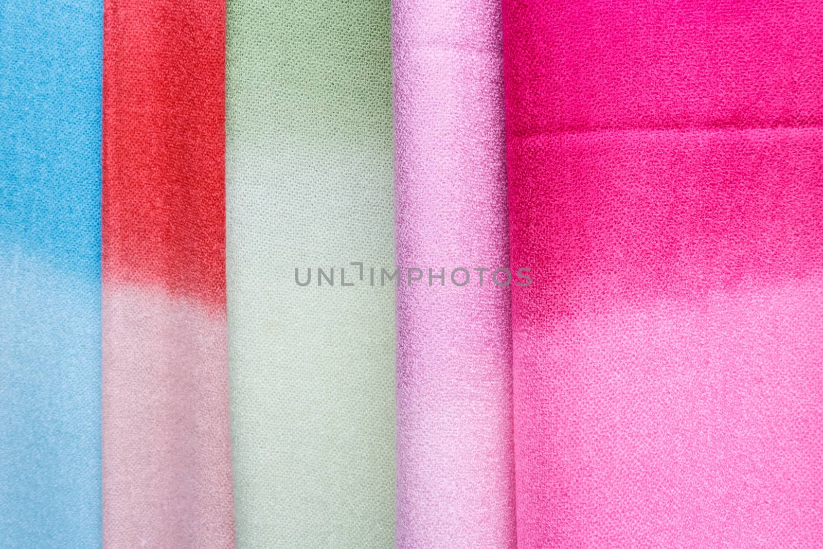 colorful of fabric texture