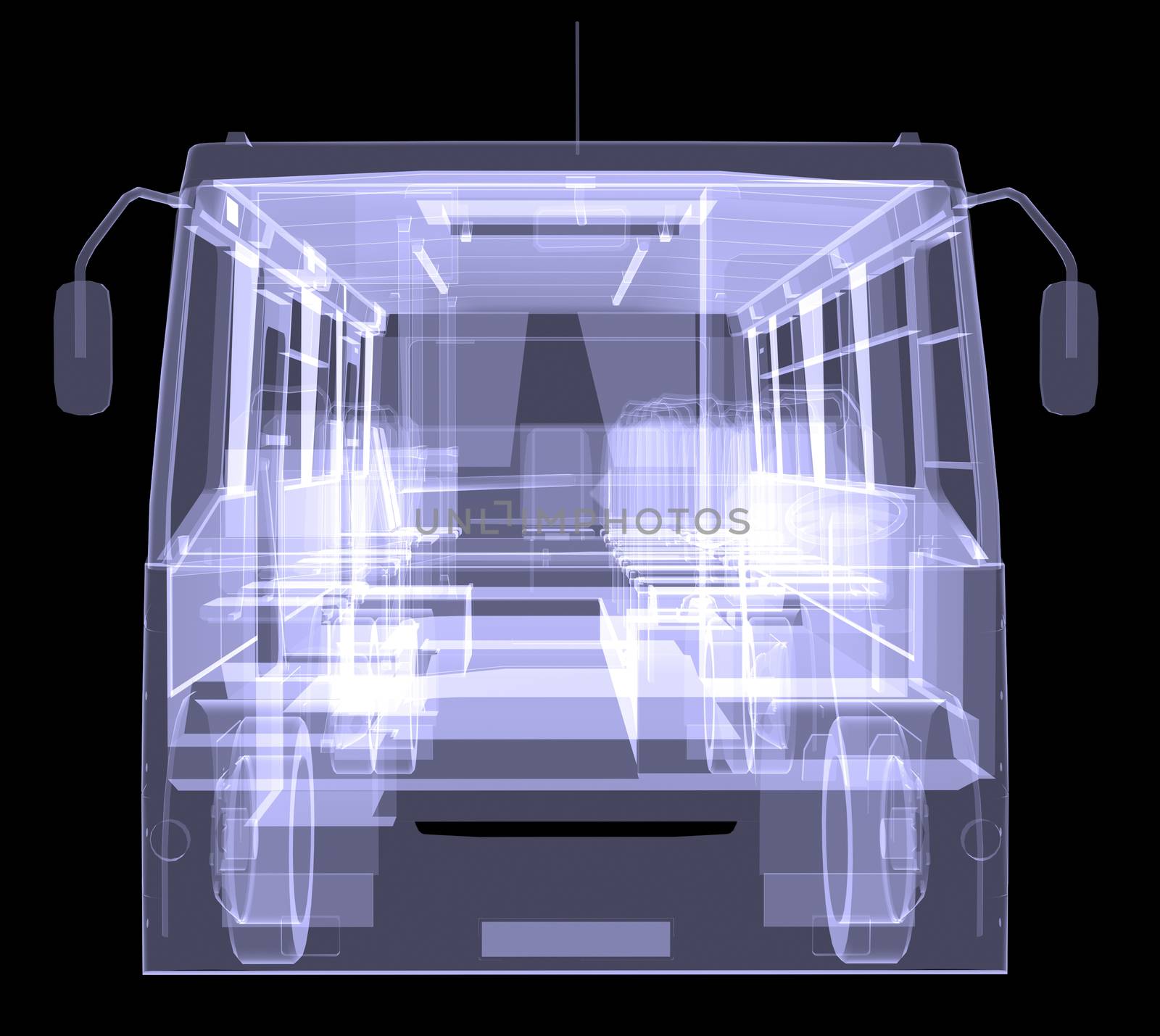 Big bus. X-ray by cherezoff