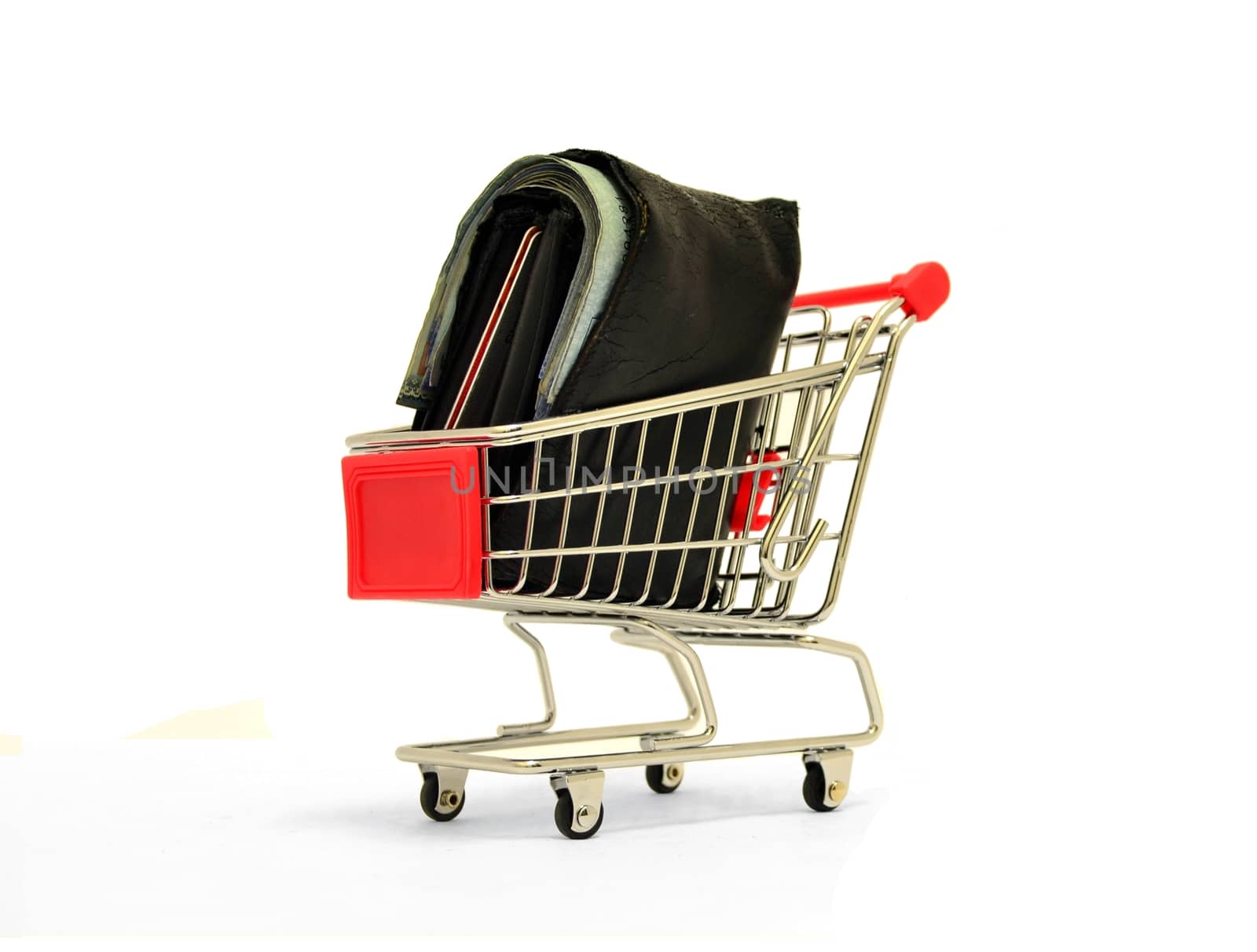 Wallet in a Shopping Trolley