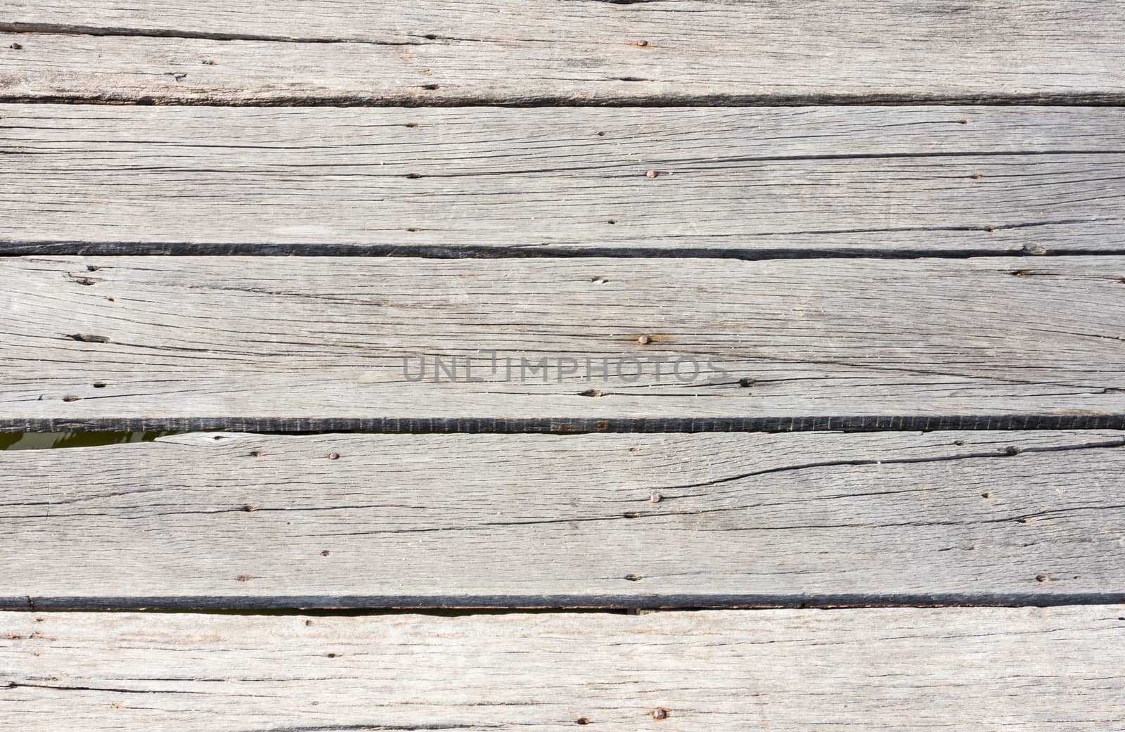 Old wooden pier