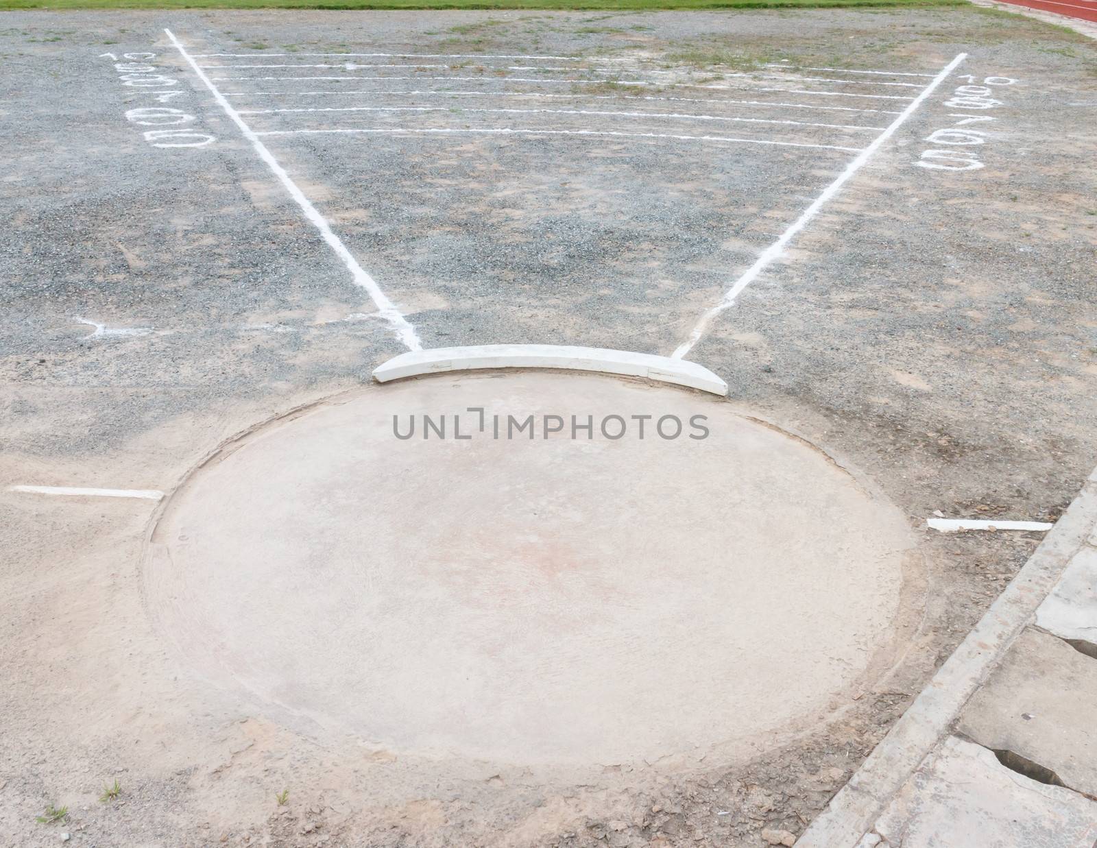 Area for Shot Put
