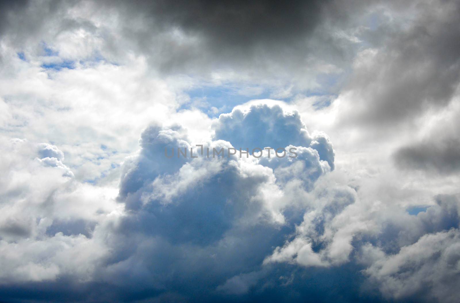 Nice cloudy sky background