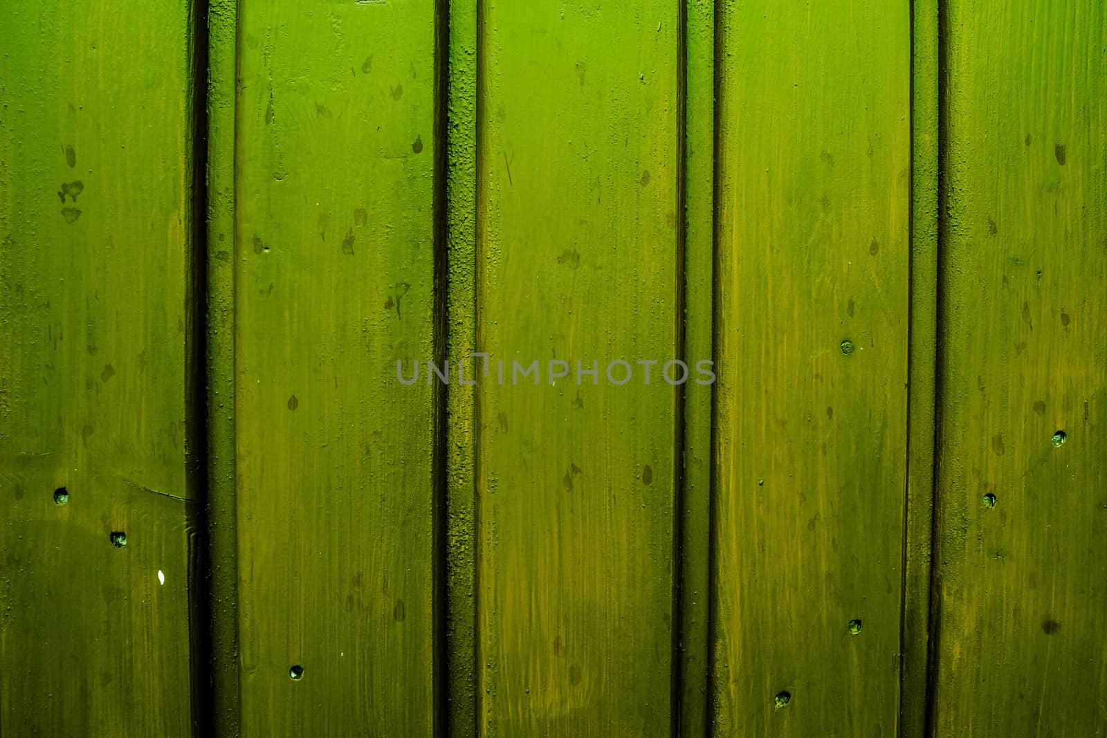 Grunge wooden wall in strong color