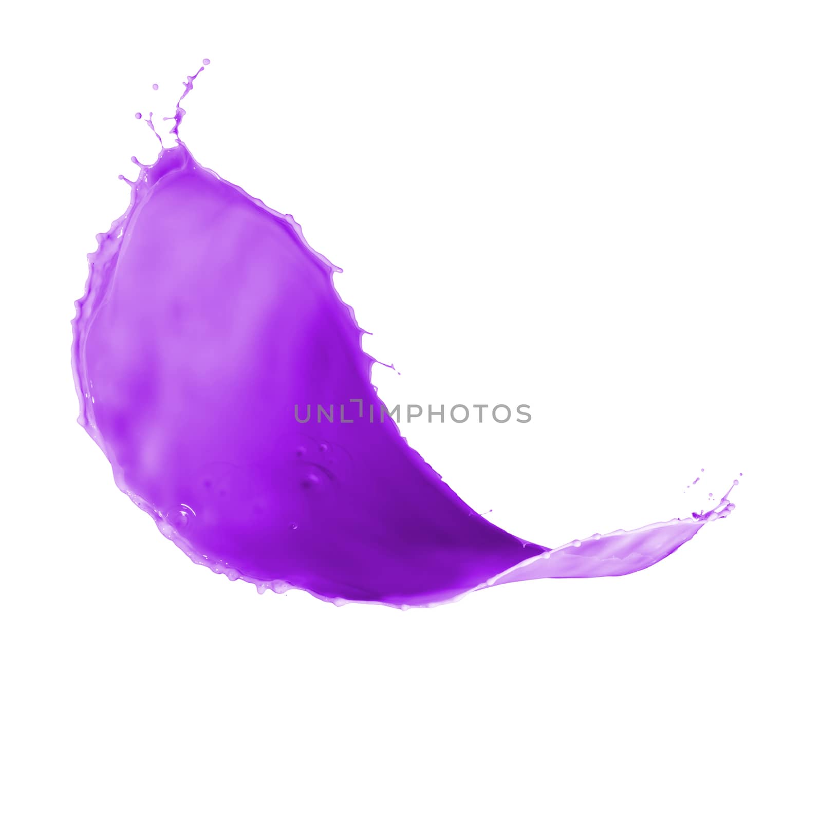 purple paint splash by adam121