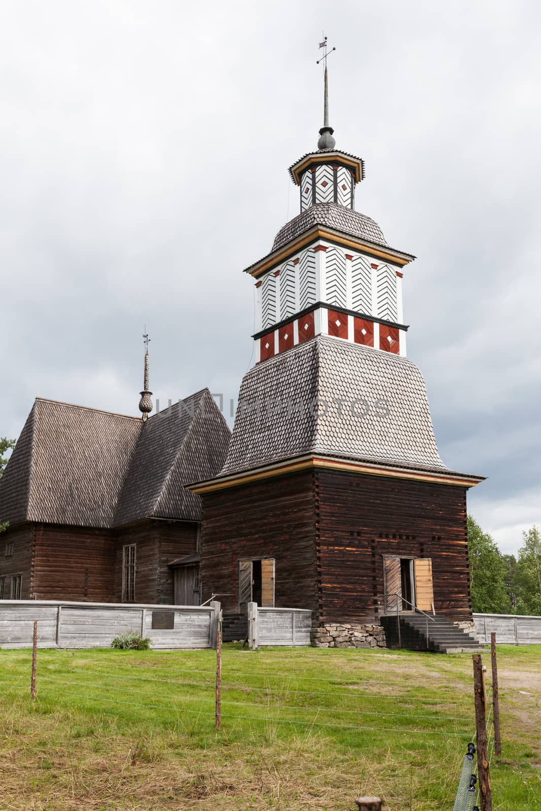 Wooden chruch in petajavesi Unesco world heritage site