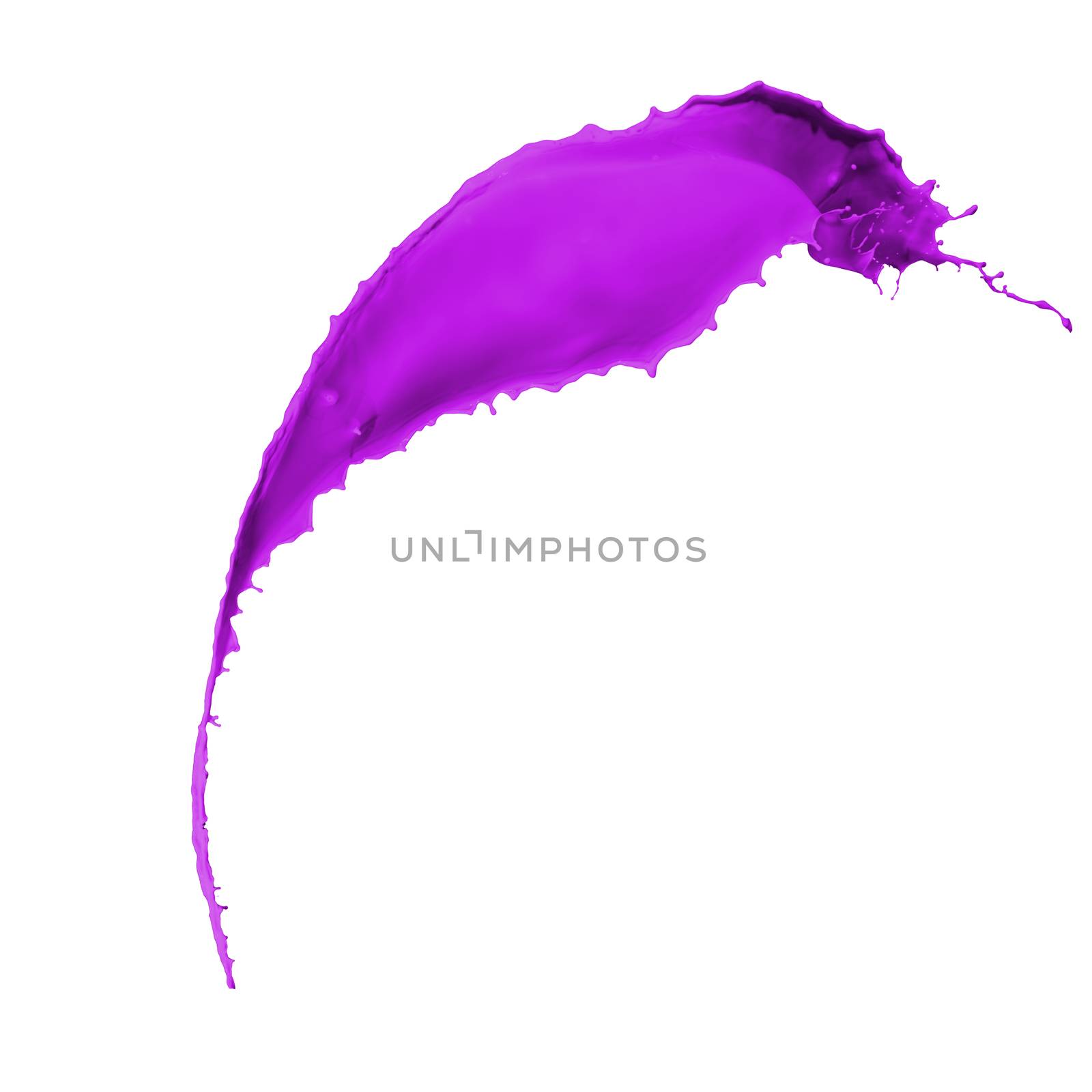 purple paint splash by adam121