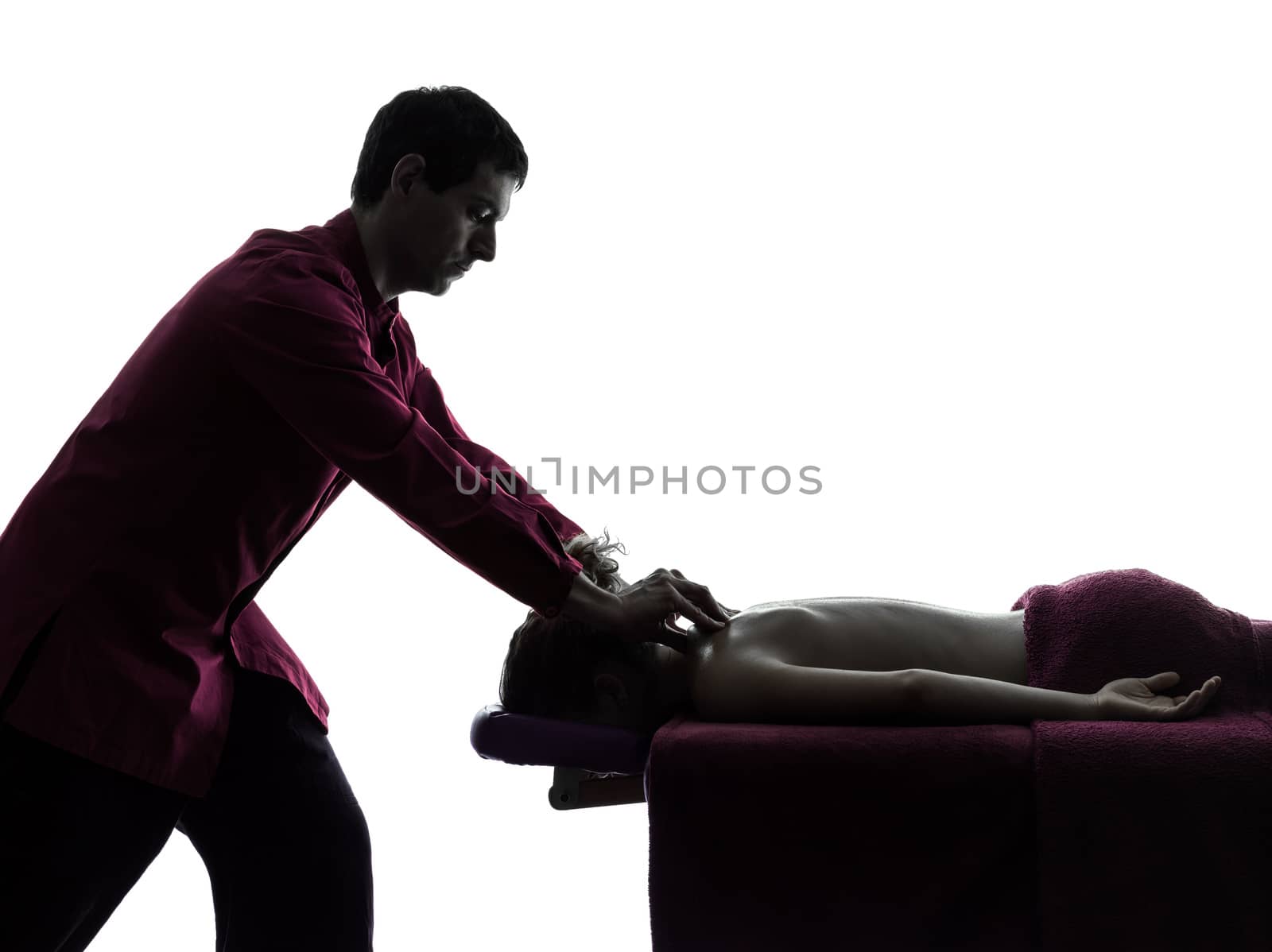 massage therapist  by PIXSTILL