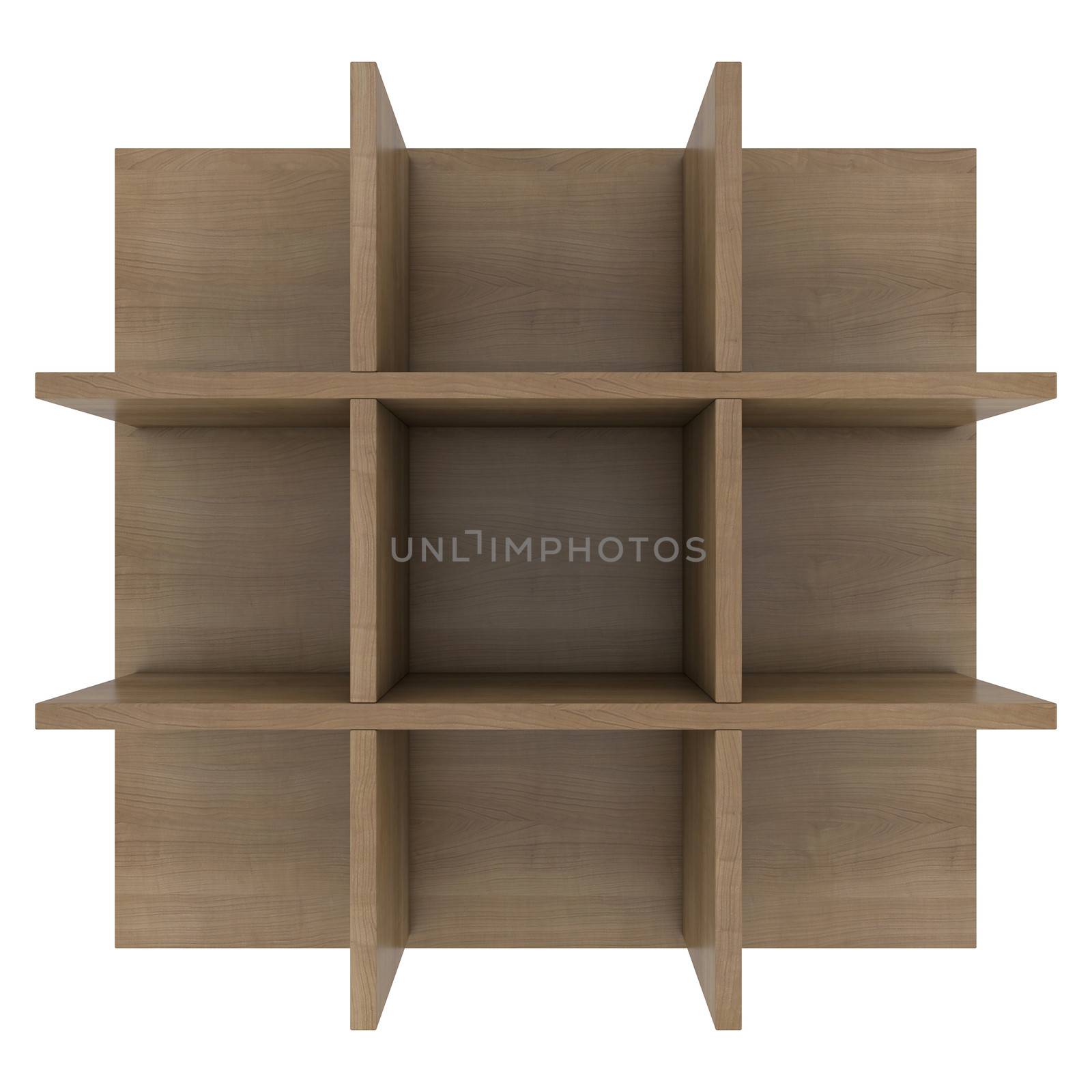 Wooden shelves by cherezoff