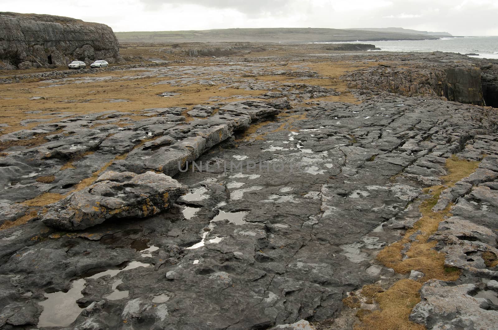 The Burren (Irish: Boireann, meaning "great rock") is a karst-landscape region or alvar in northwest County Clare, in Ireland. It is one of the largest karst landscapes in Europe.