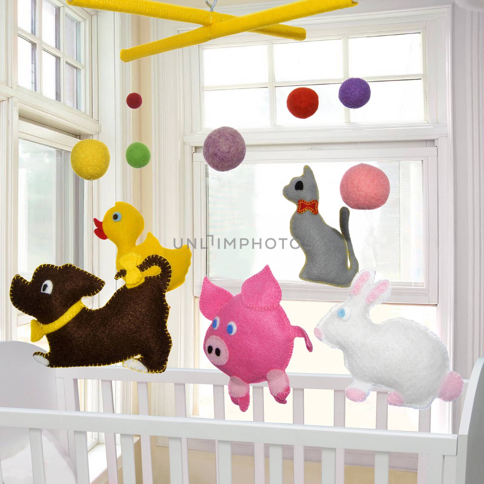 Baby crib mobile