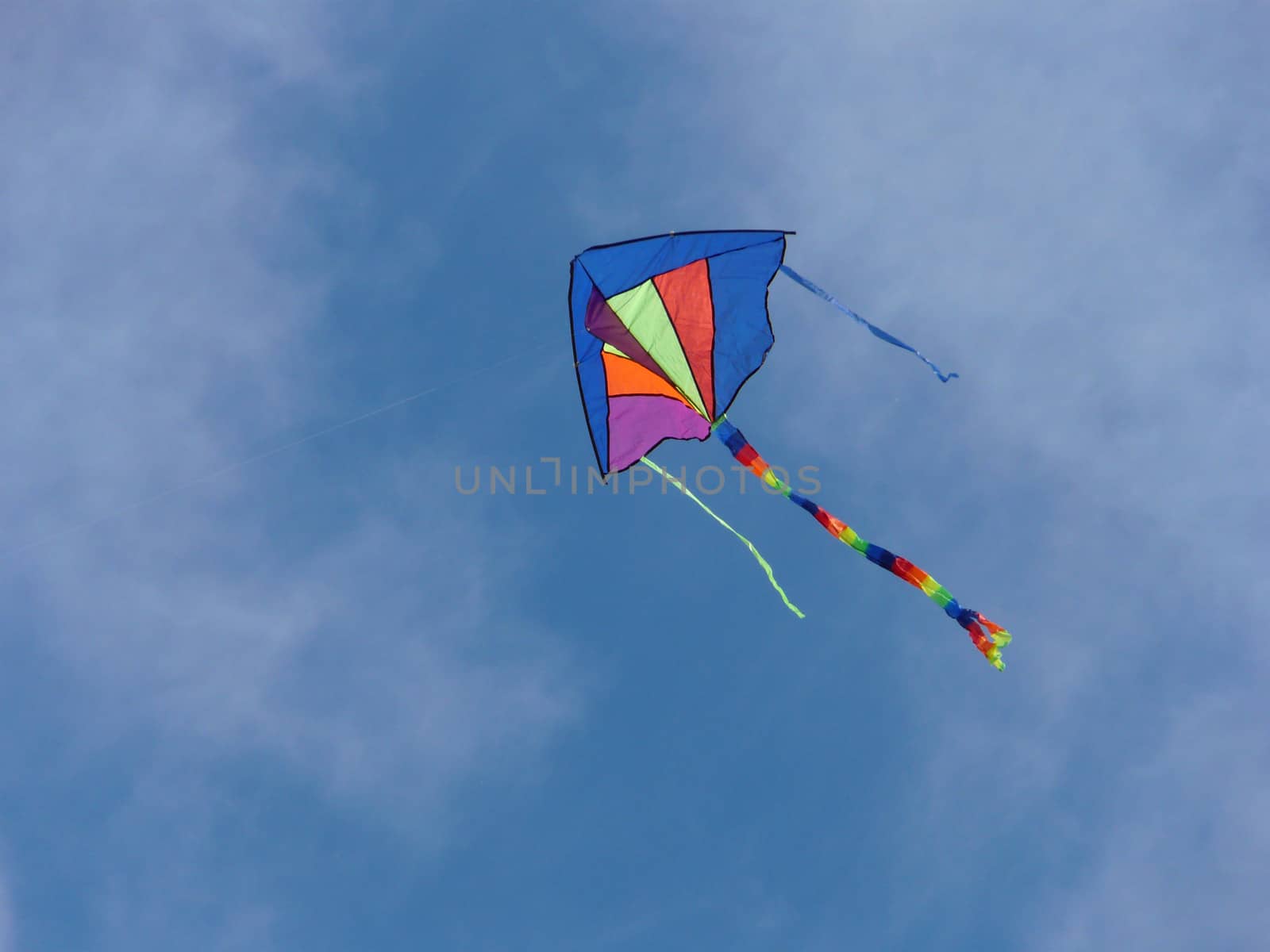 Kite in the sky by EugenP