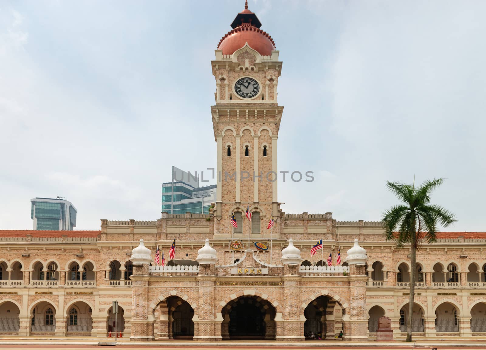 Sultan Abdul Samad Building in Kuala Lumpur by iryna_rasko