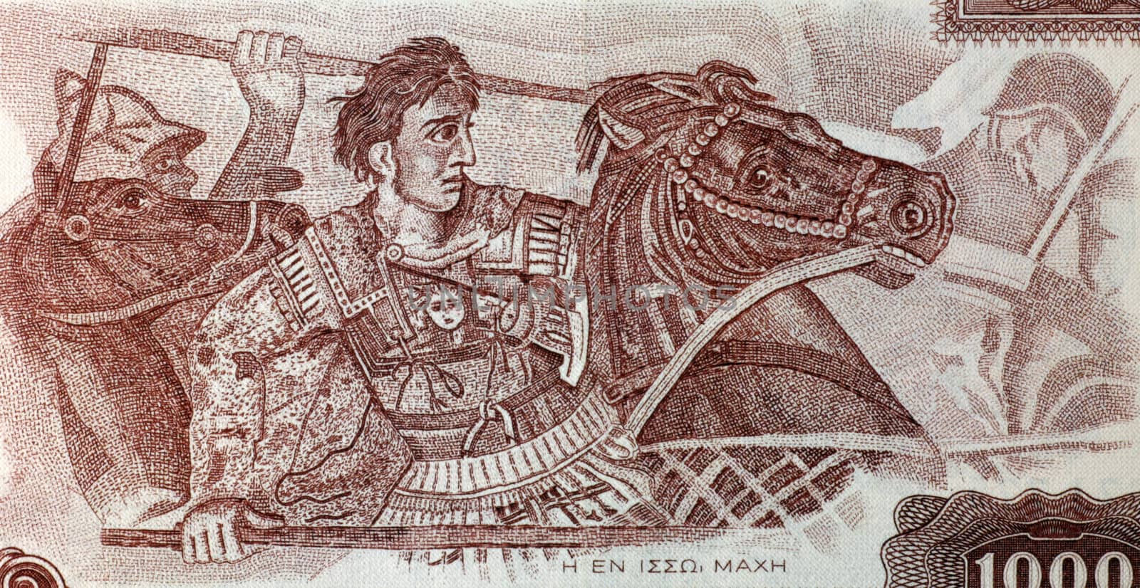 Alexander The Great in Battle by Georgios