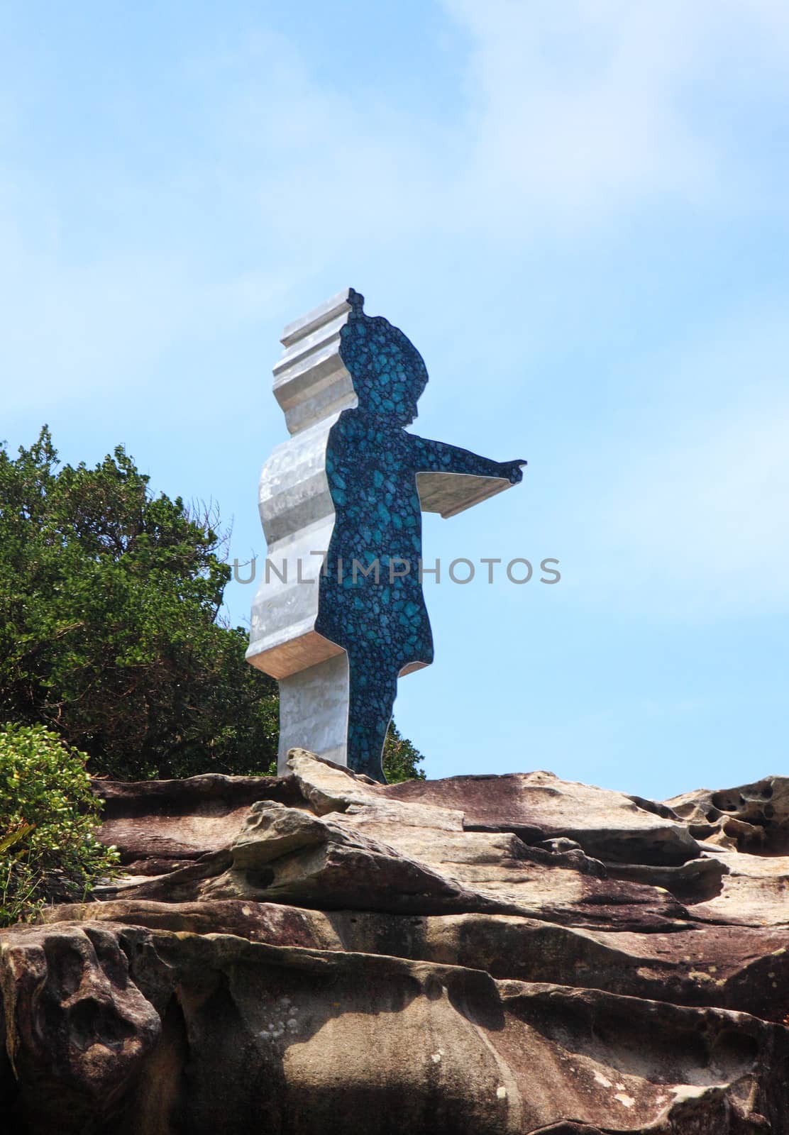 Sculpture by the Sea exhibit at Bondi Australia by lovleah