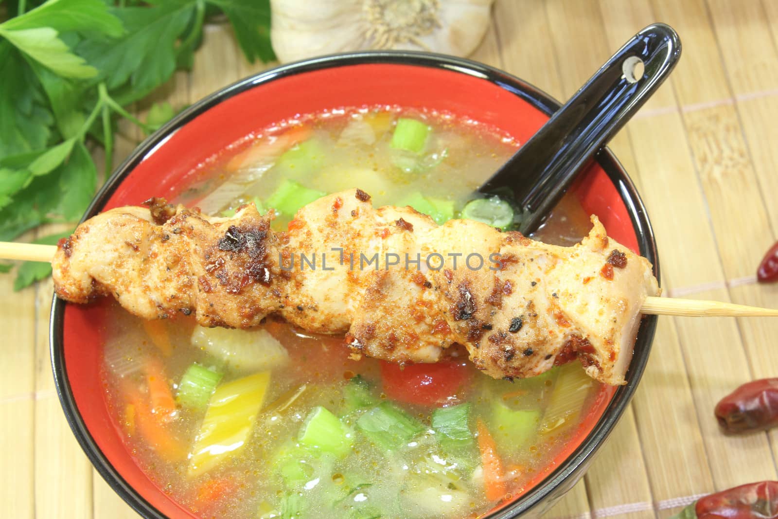 fresh Asian Chicken consomme by discovery