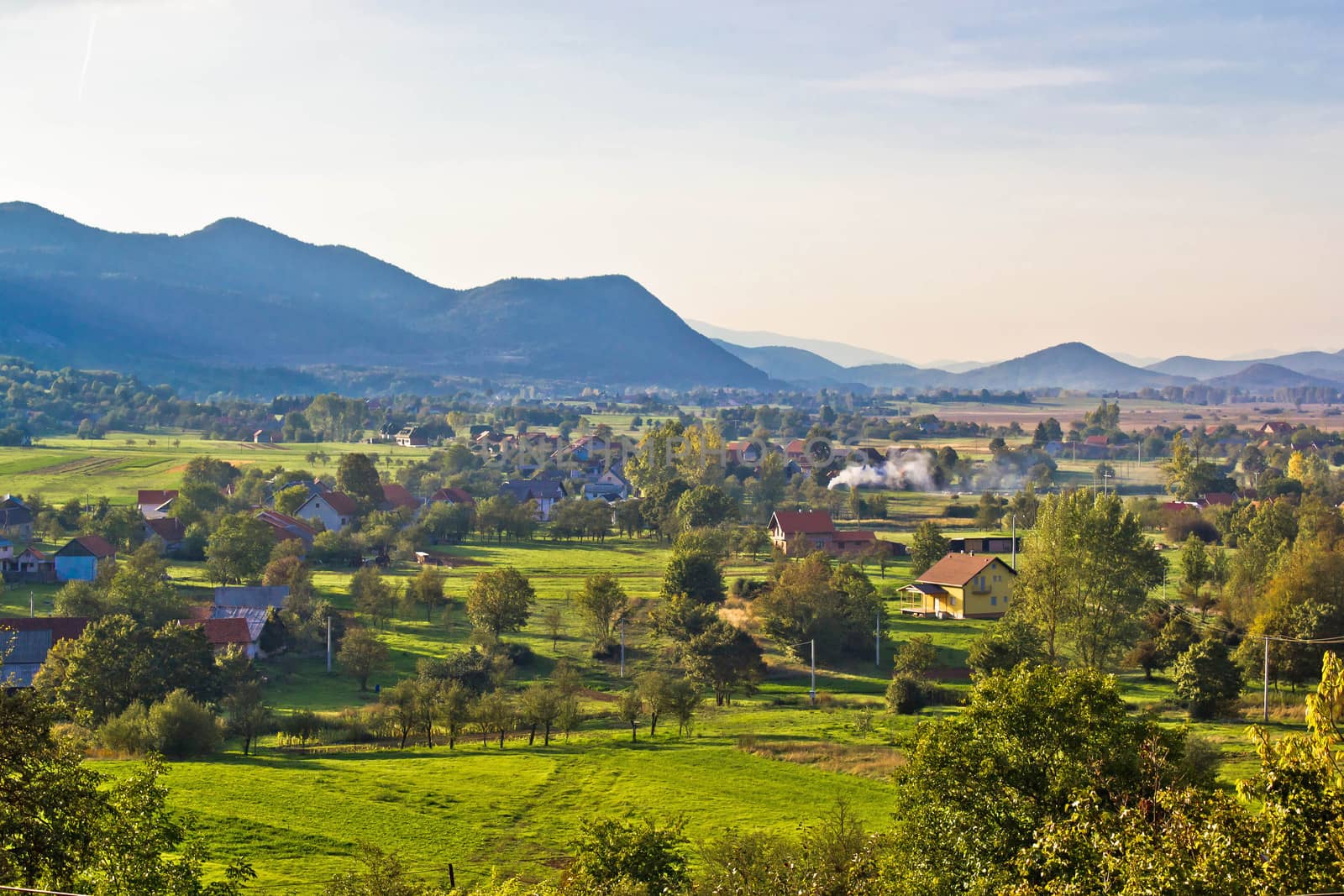 Gacka river valley in Lika by xbrchx