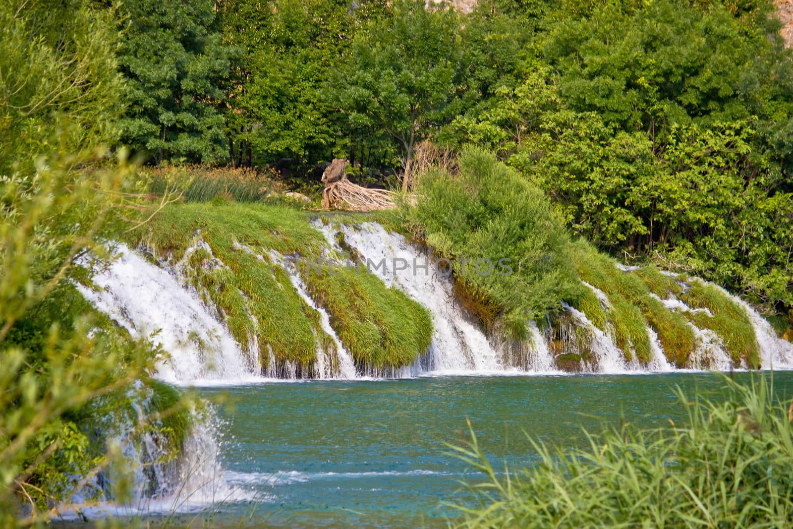 Waterfall on river of Krupa by xbrchx