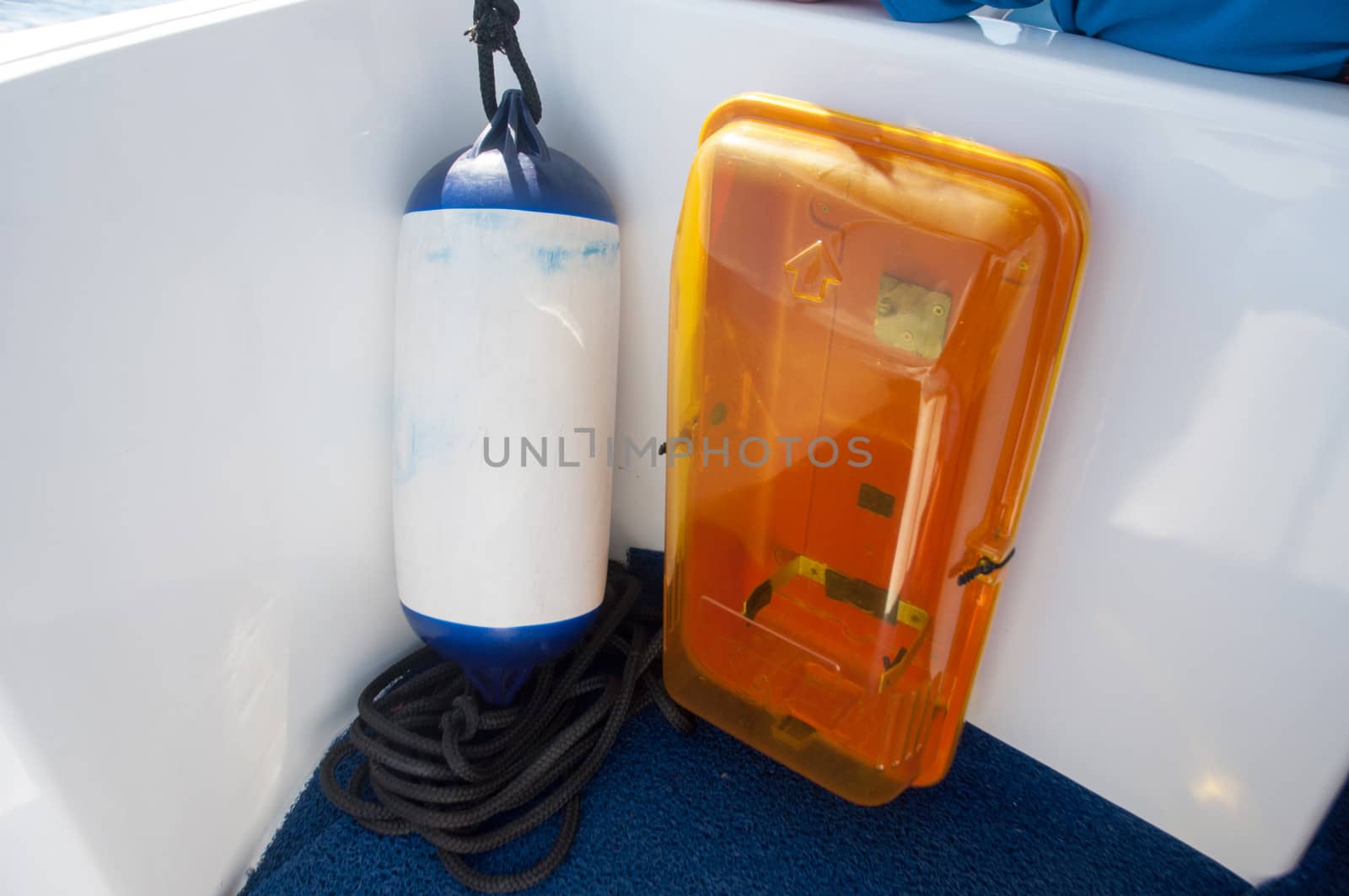 buoy on a boat