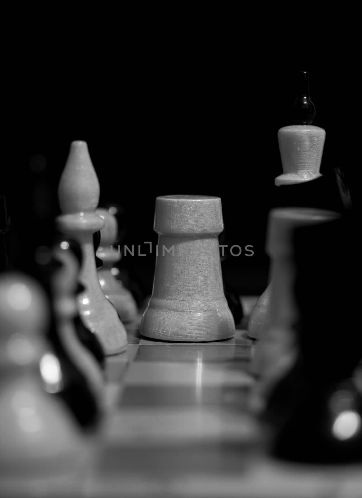 white chess bishop by Irina1977