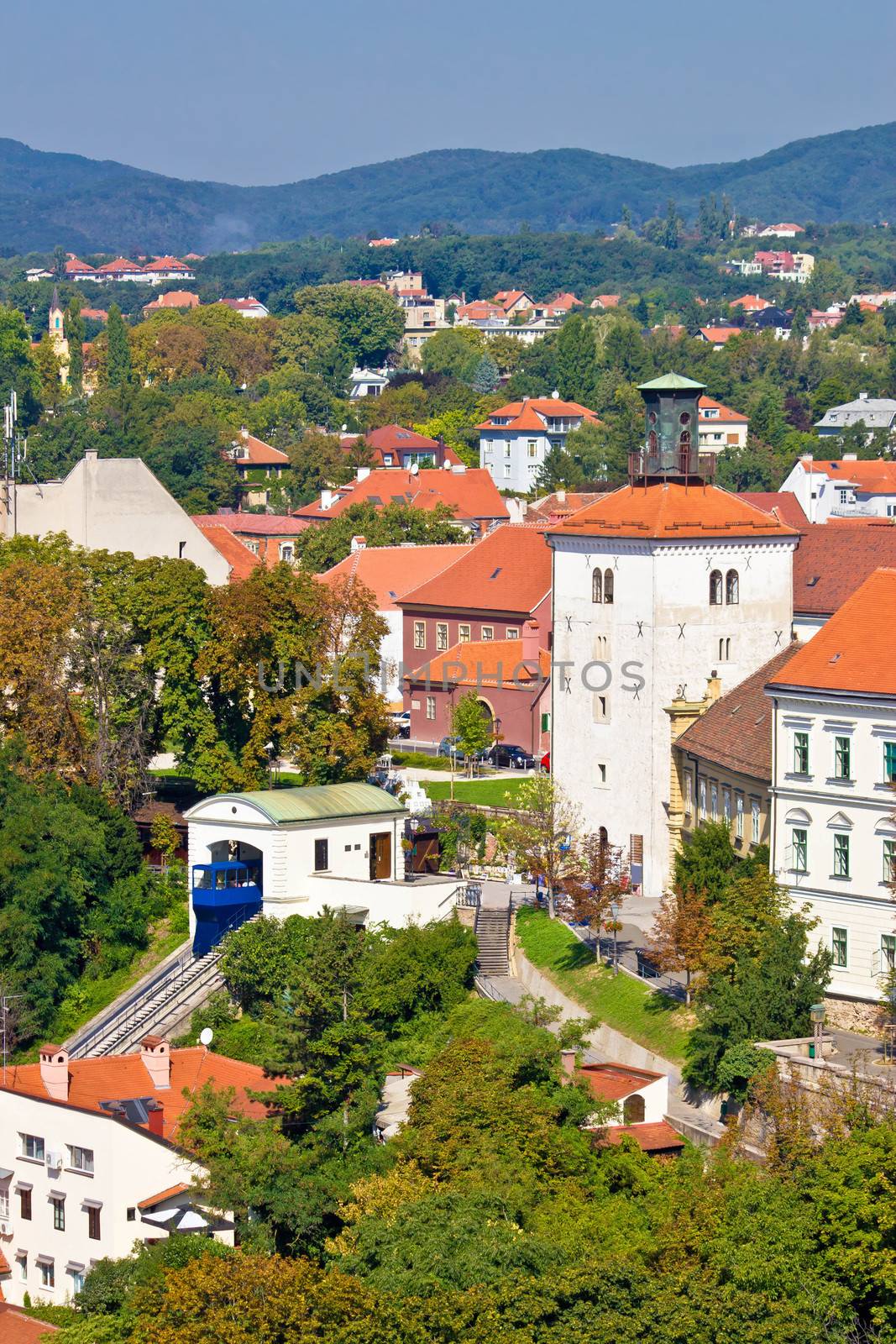 Zagreb upper town cable car by xbrchx