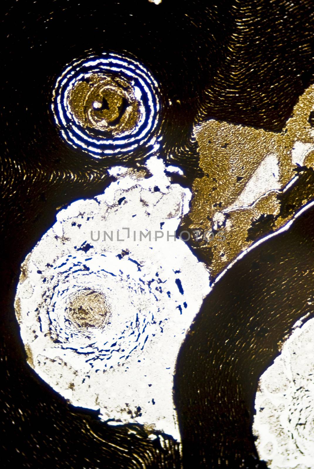 Microscopic soot particles