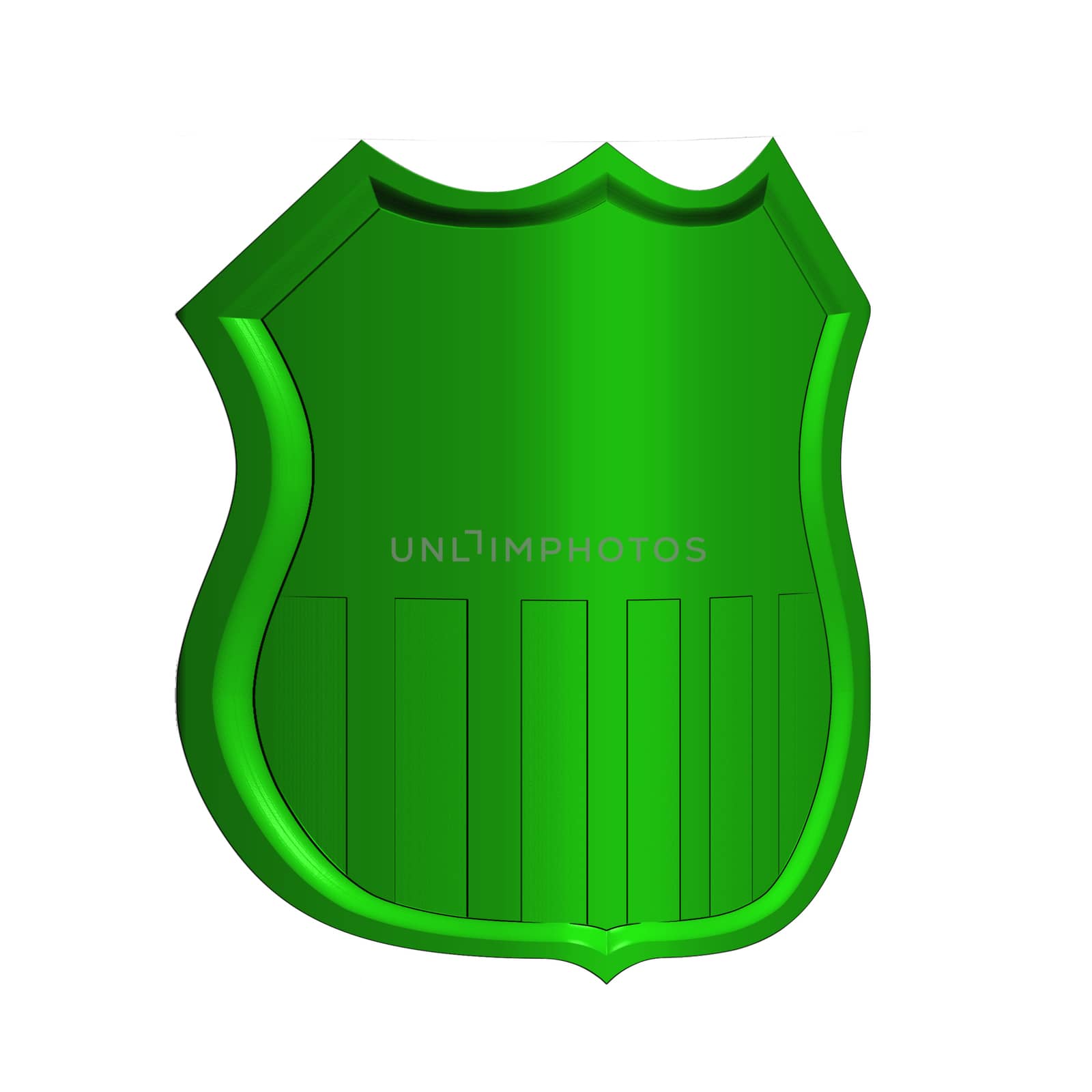 Image of a shield, as protection concept.