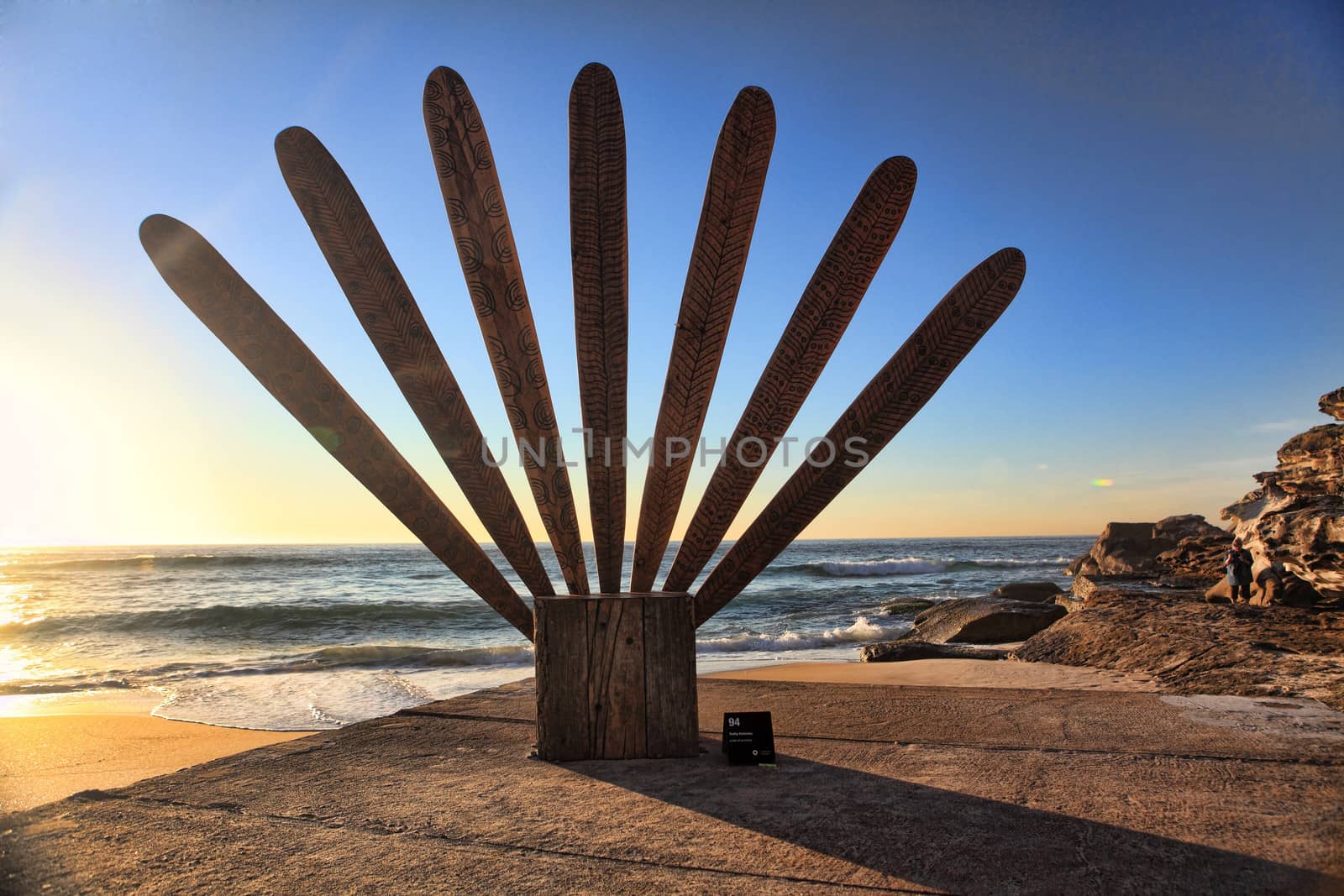 Sculpture by the Sea exhibit at Bondi Australia by lovleah