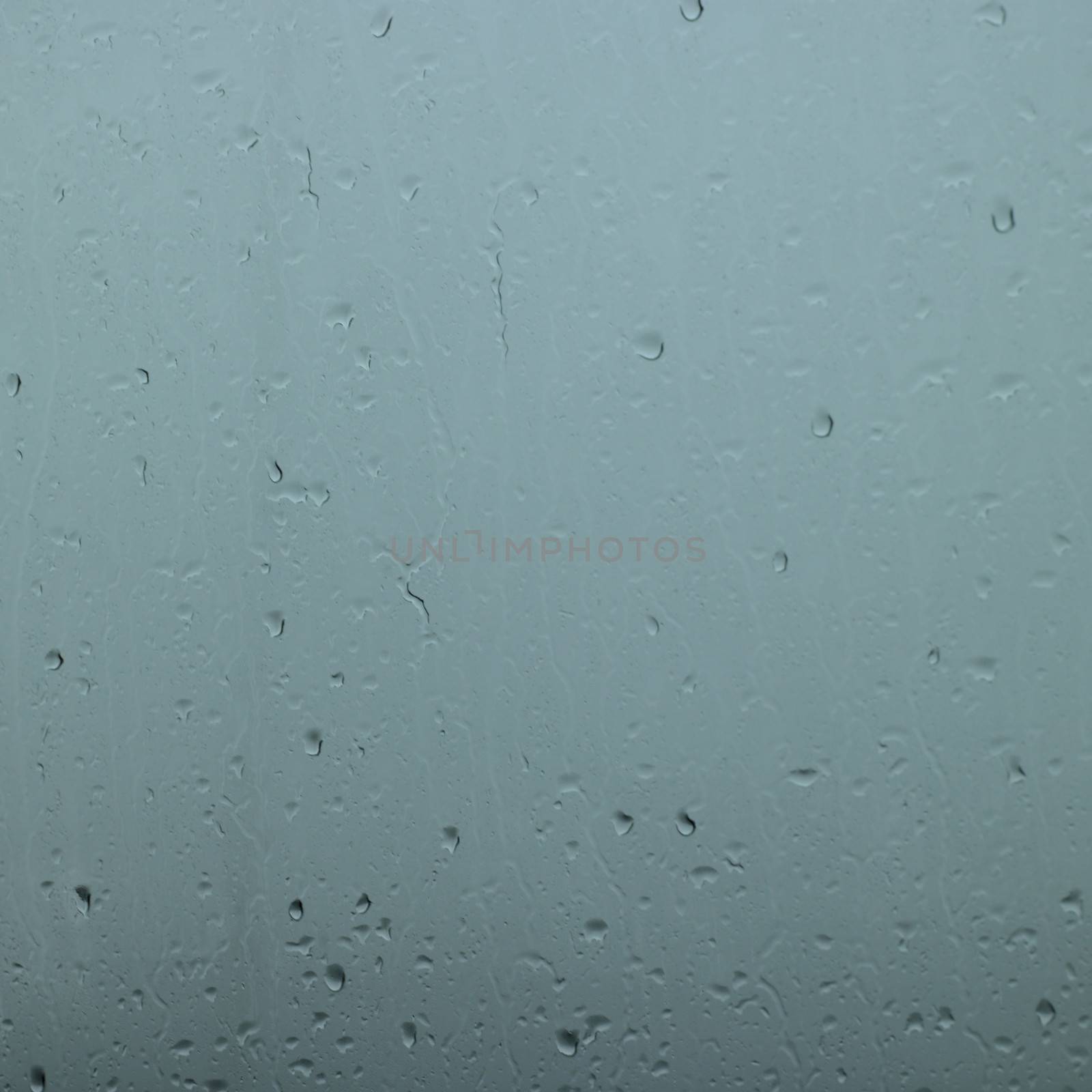 Rain drops in a window by mmm