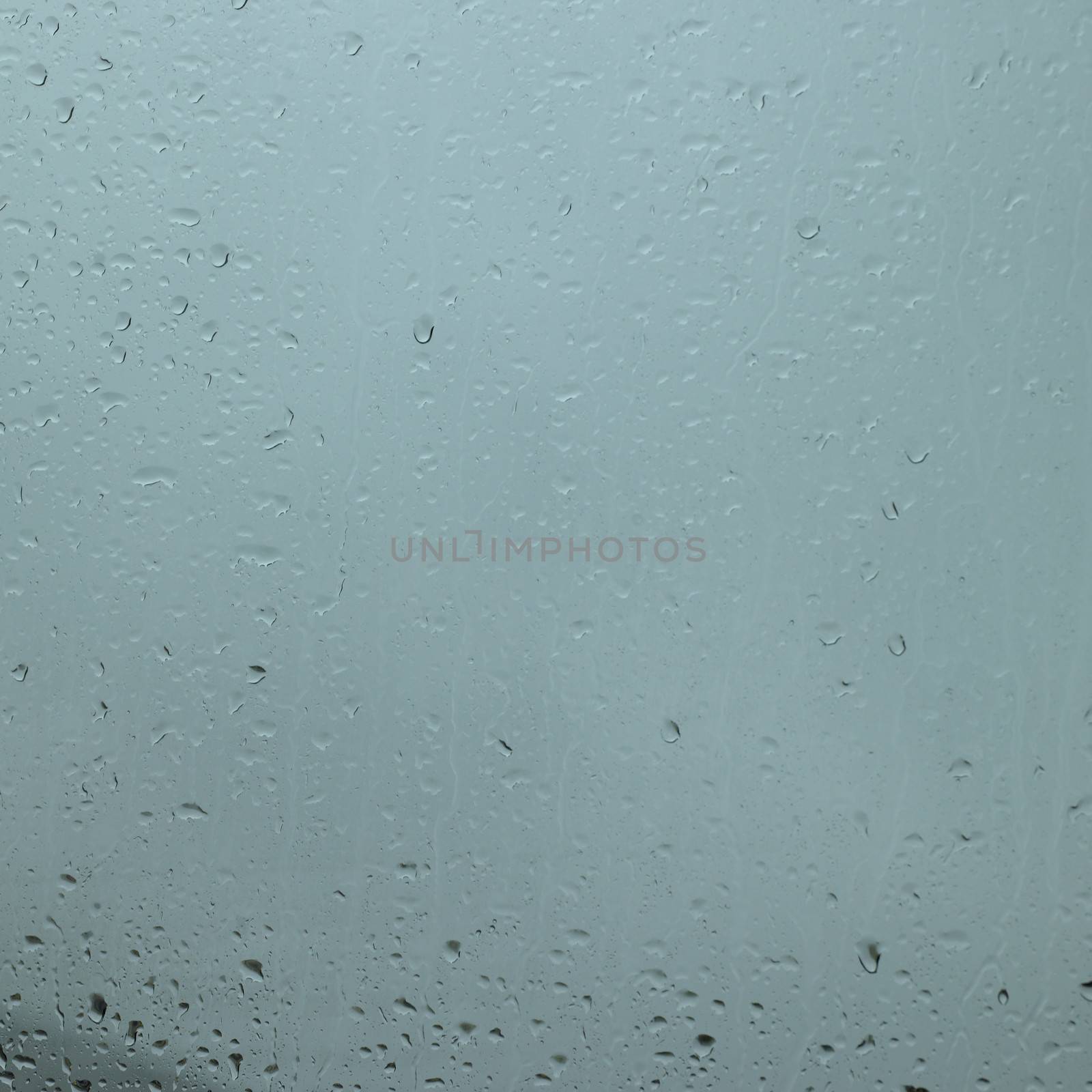 Rain drops in a window by mmm