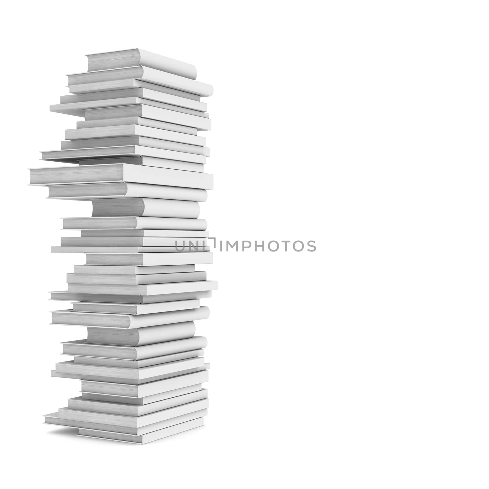 A stack of books by cherezoff