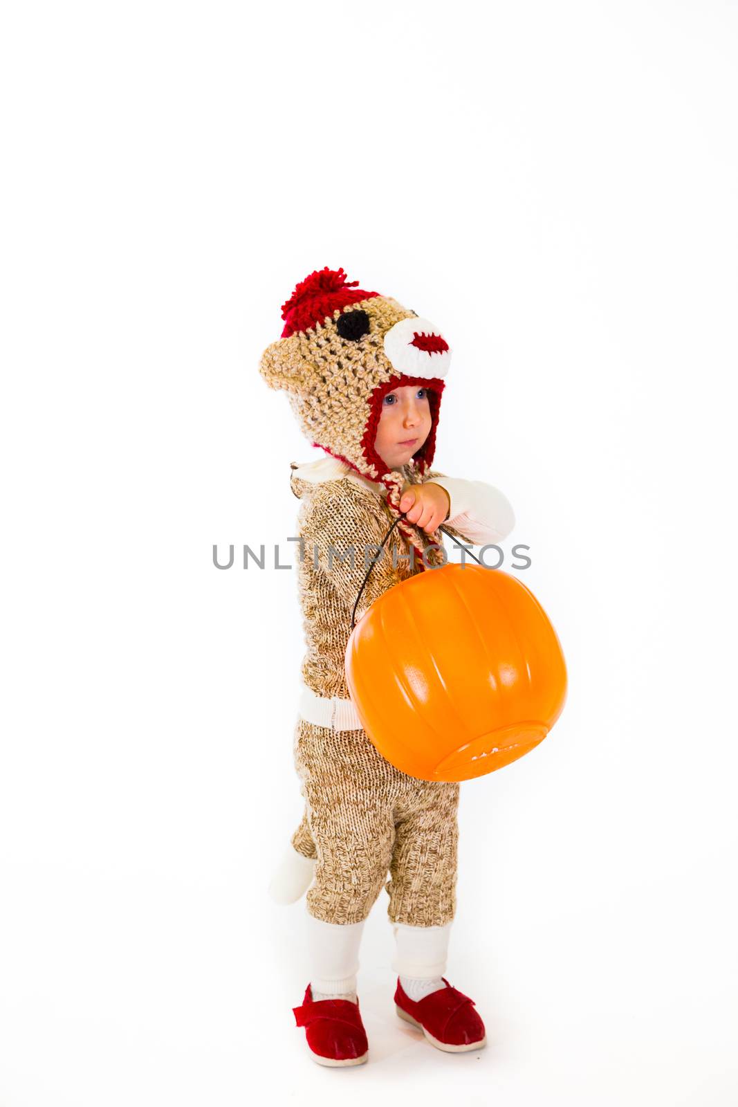 Sock Monkey Halloween Costume by joshuaraineyphotography