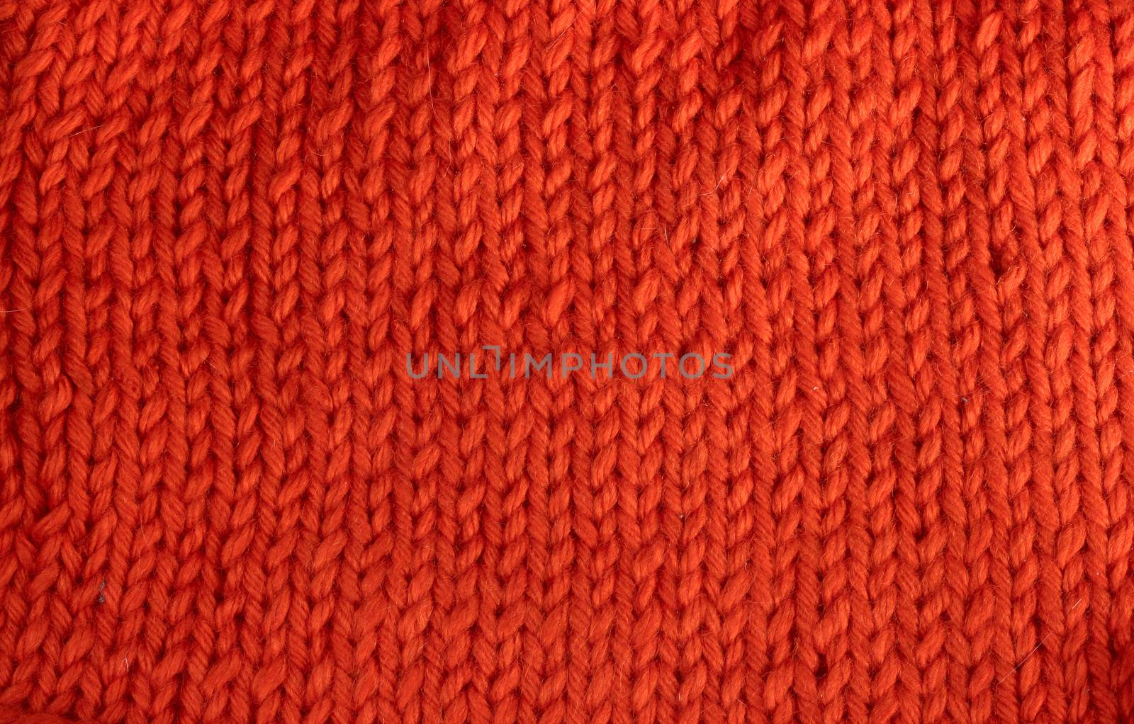 Wool knitted textured background close up