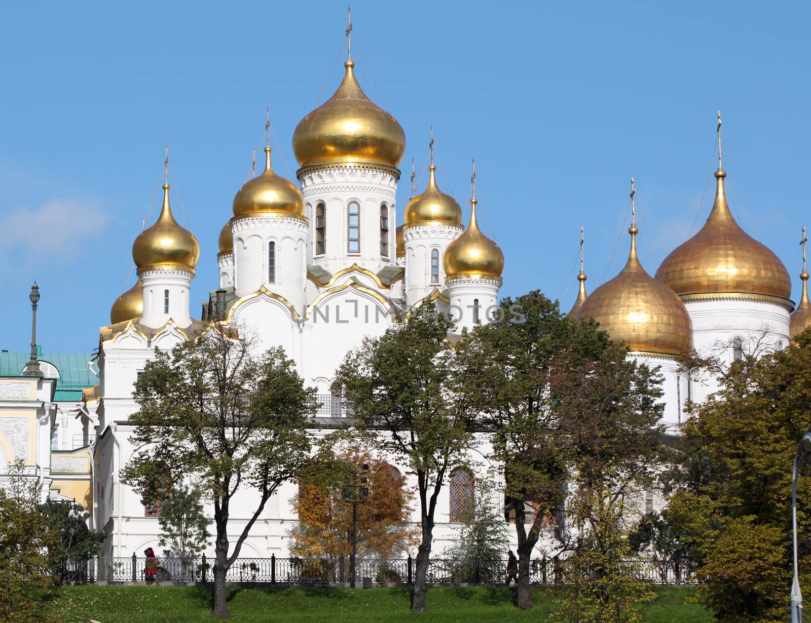 Cathedral of the Assumption and the Annunciation Cathedral in the Moscow Kremlin