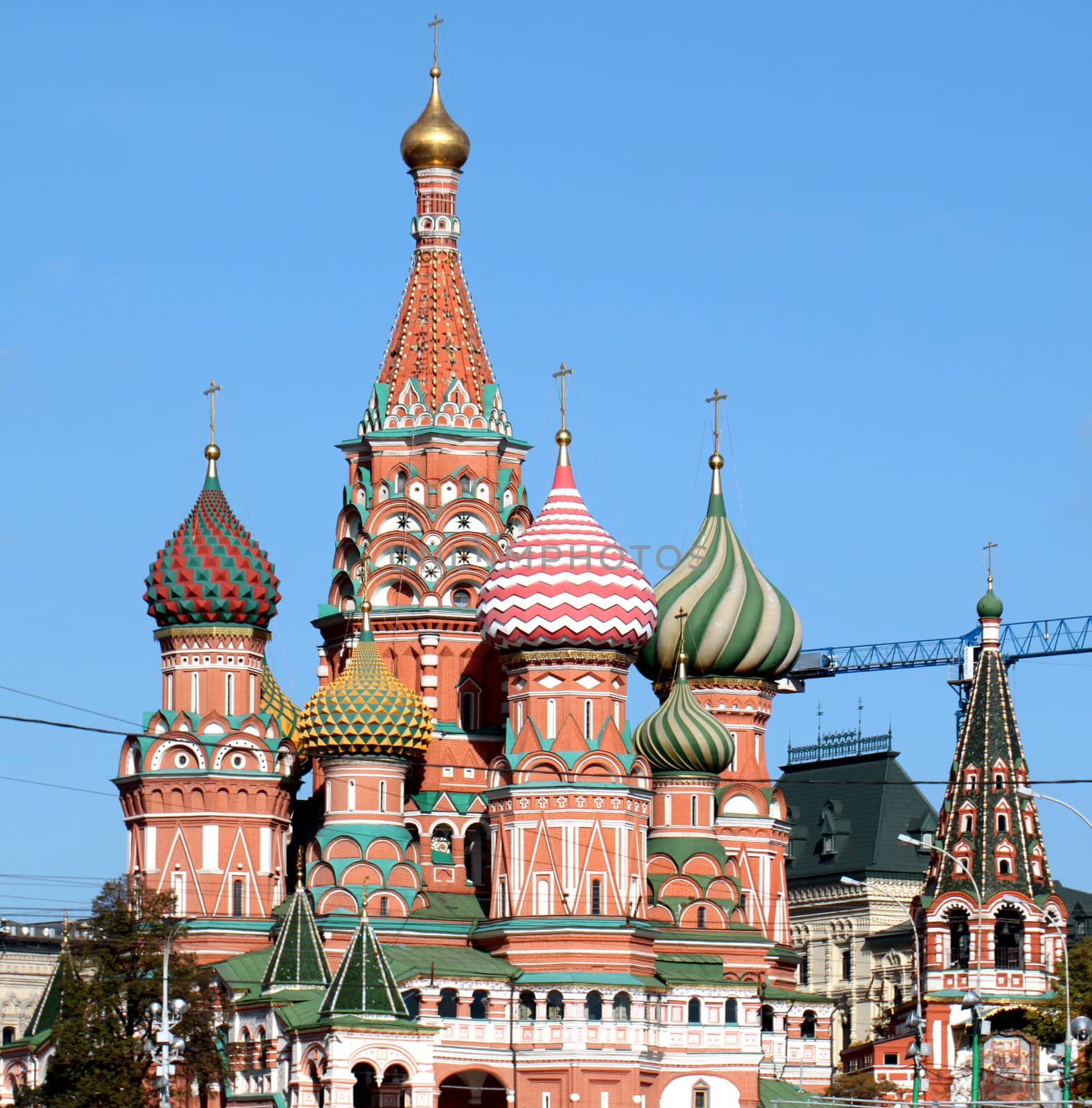 St. Basil's Cathedral in Moscow