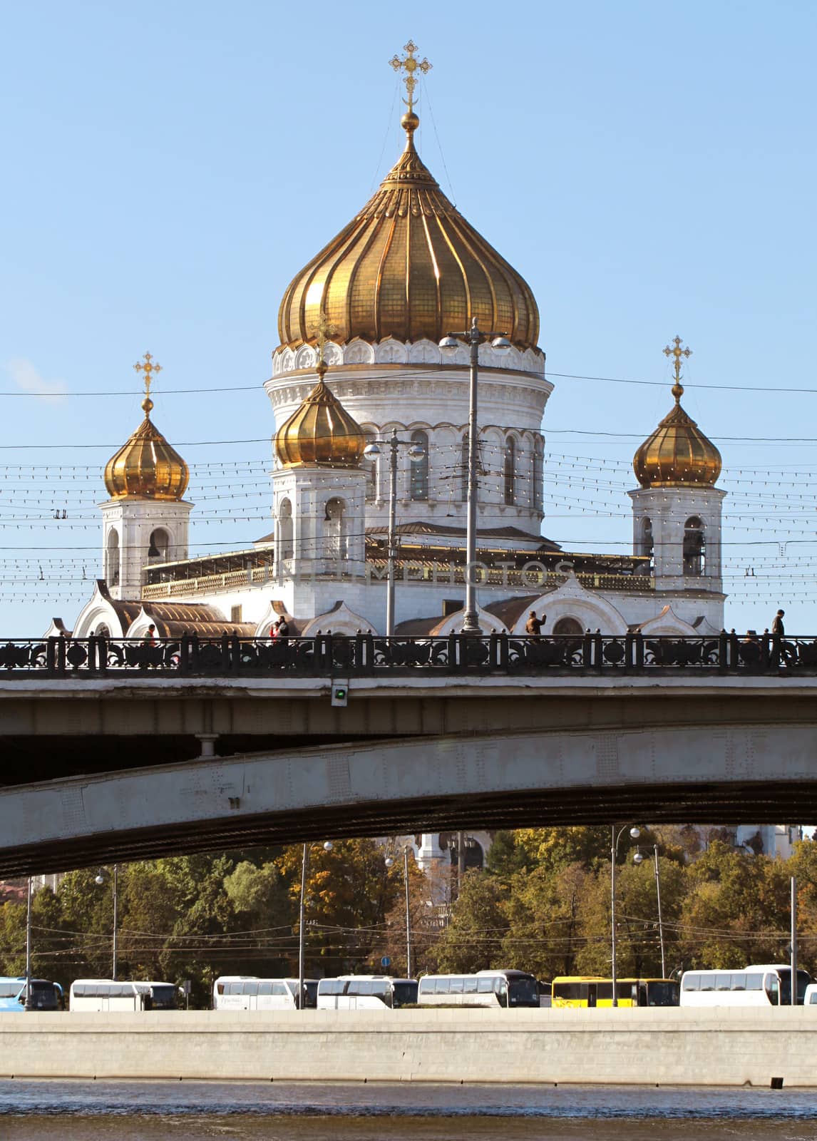 The Cathedral of Christ the Savior in Moscow