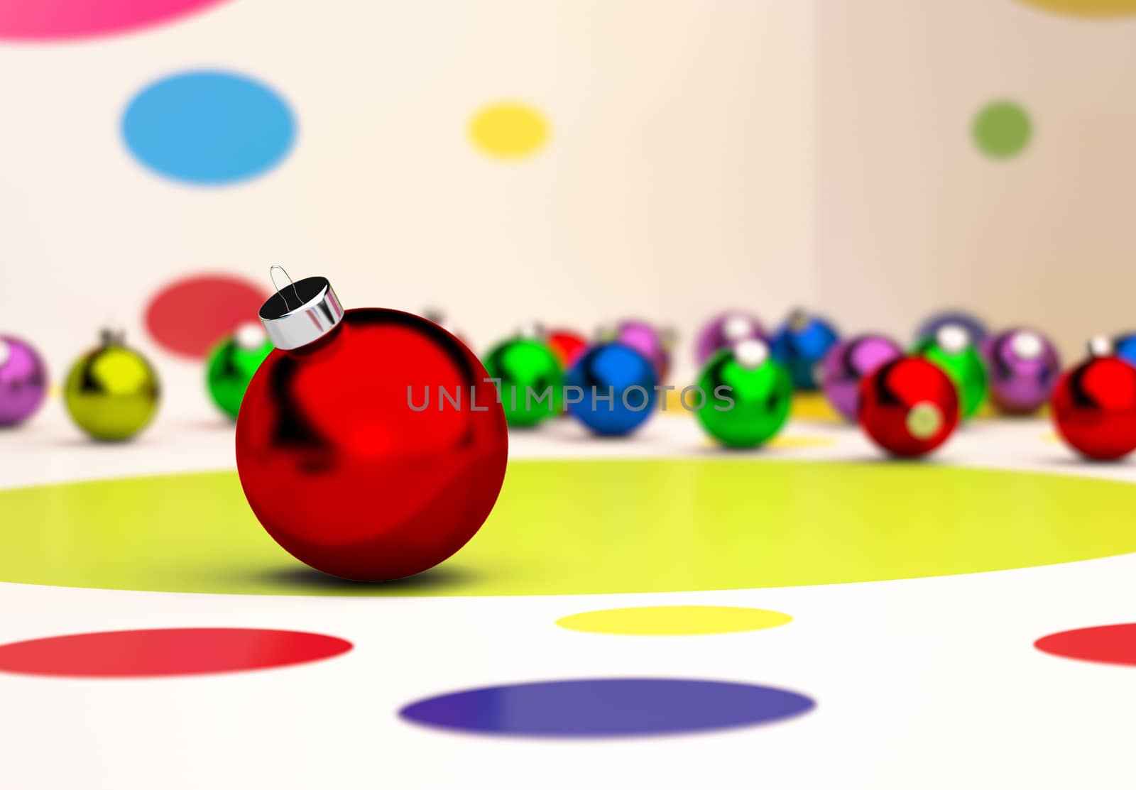 Christmas balls by brux