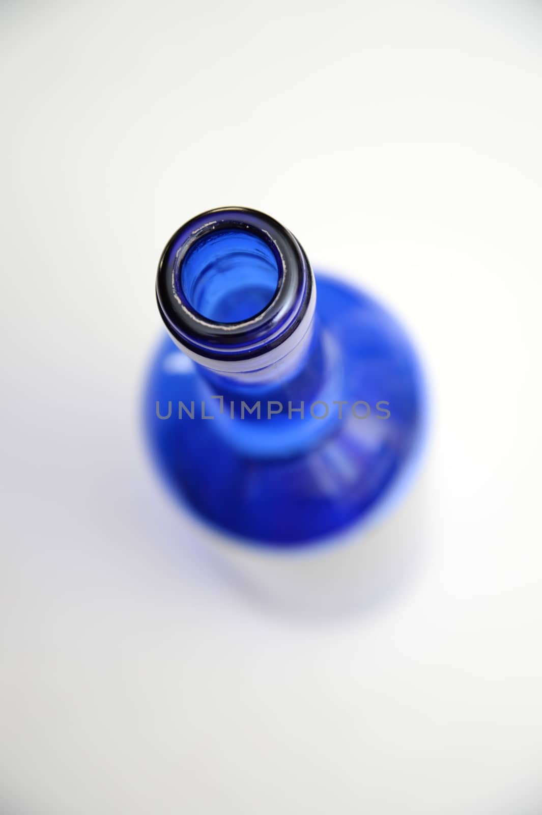 A water bottle against a white background