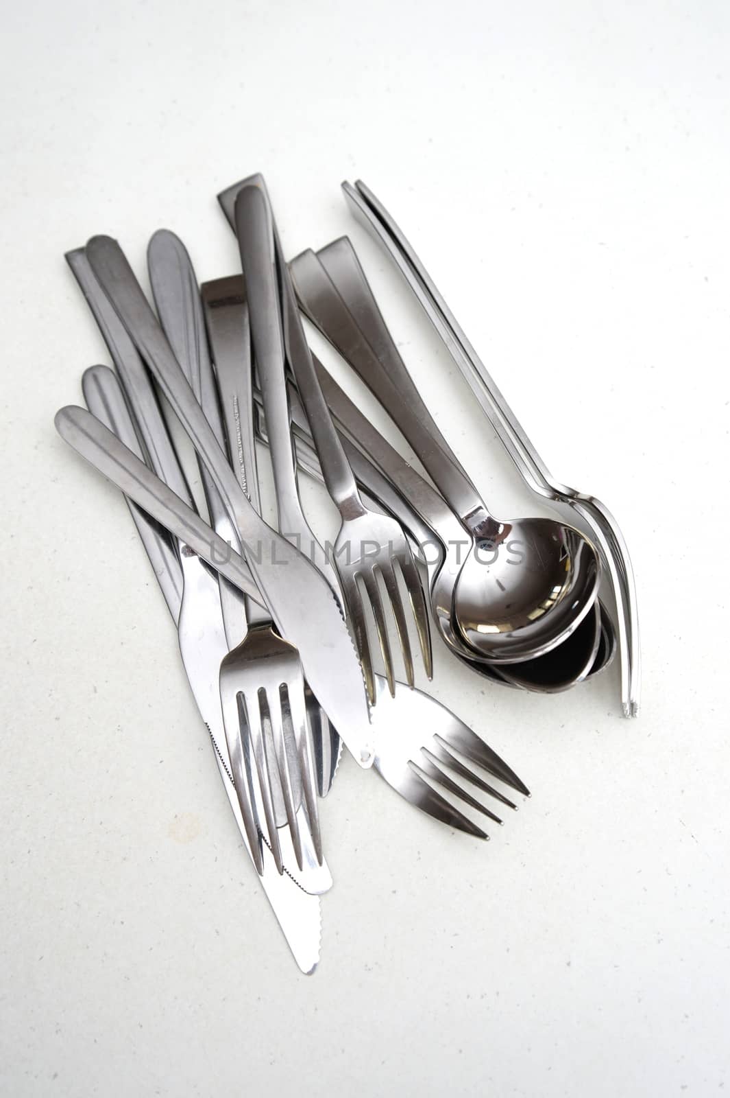 Kitchen utensils on a kitchen bench