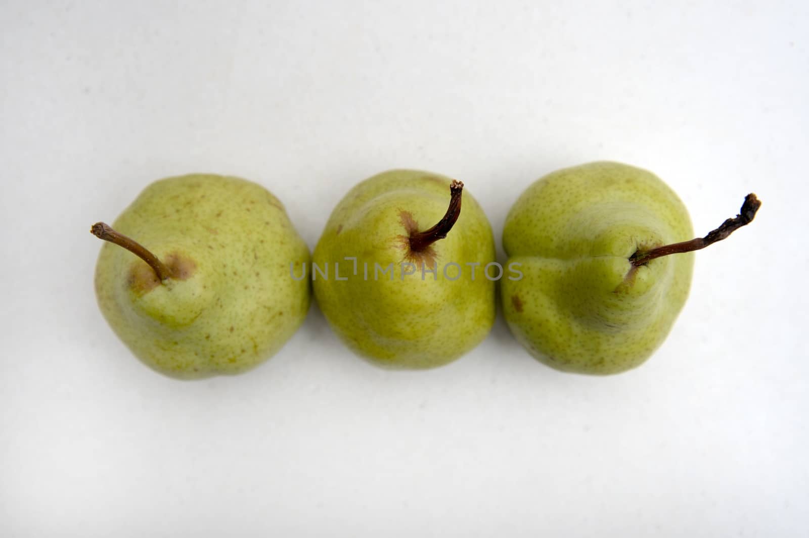 Fresh fruit isolated on a kitchen bench