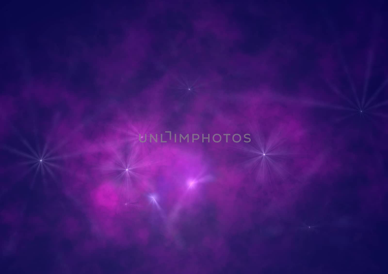 Far being shone nebula and star field against space. "Elements of this image furnished by NASA".